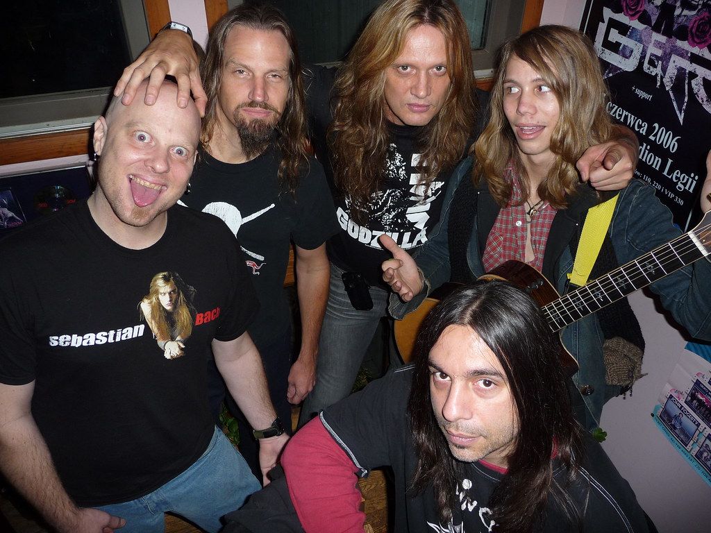 1024x768 Sebastian Bach band rehearsal. Official Sebastian Bach