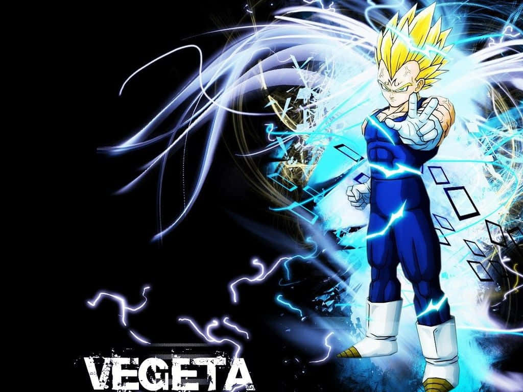 1024x768 Download Powerful Vegeta in a stunning stance