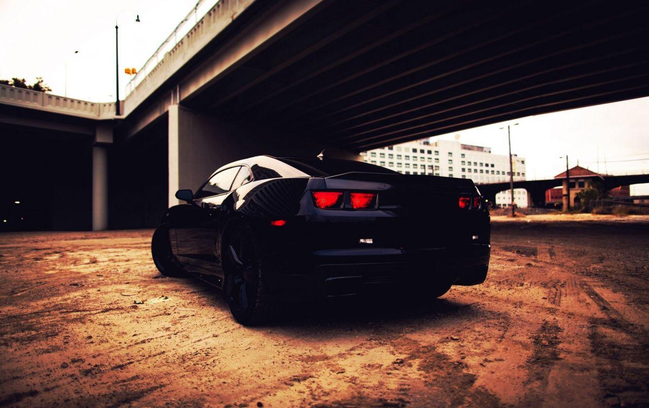 1280x804 Black Camaro wallpaper. Black Camaro