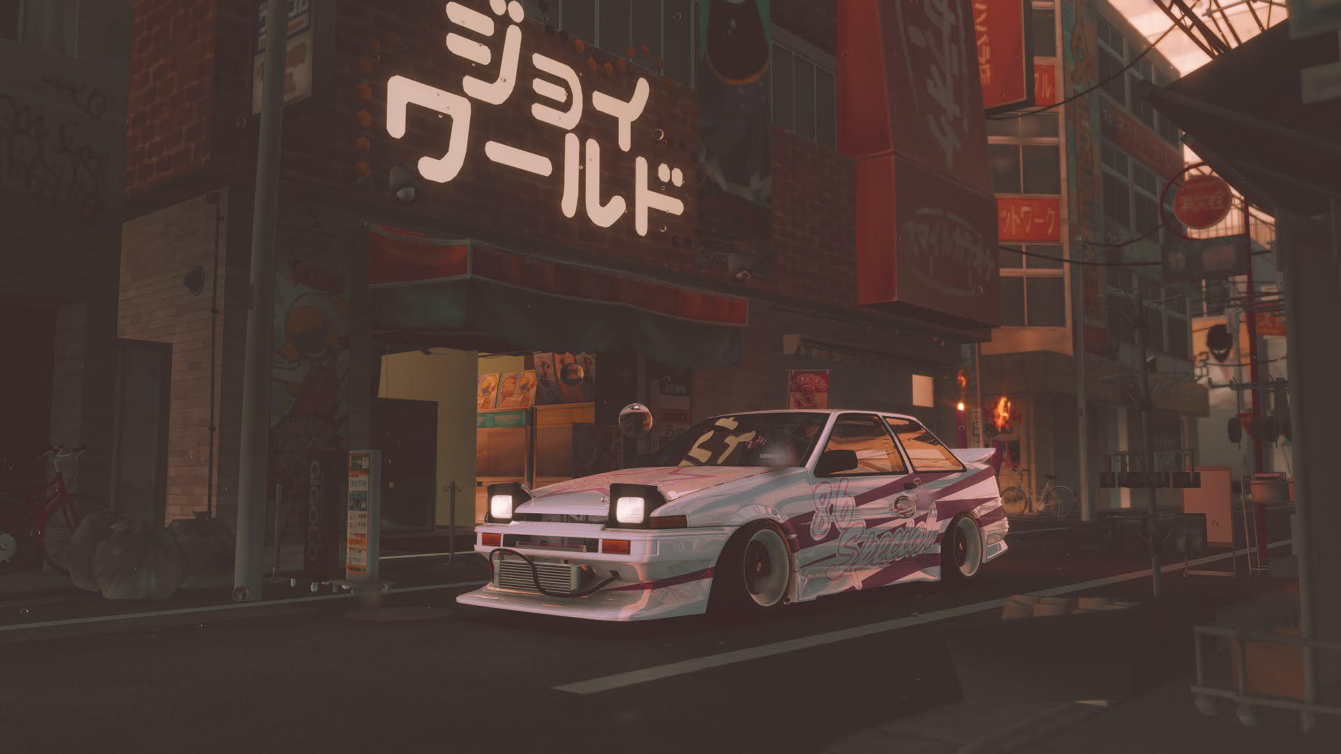1920x1080 Bosozoku AE86