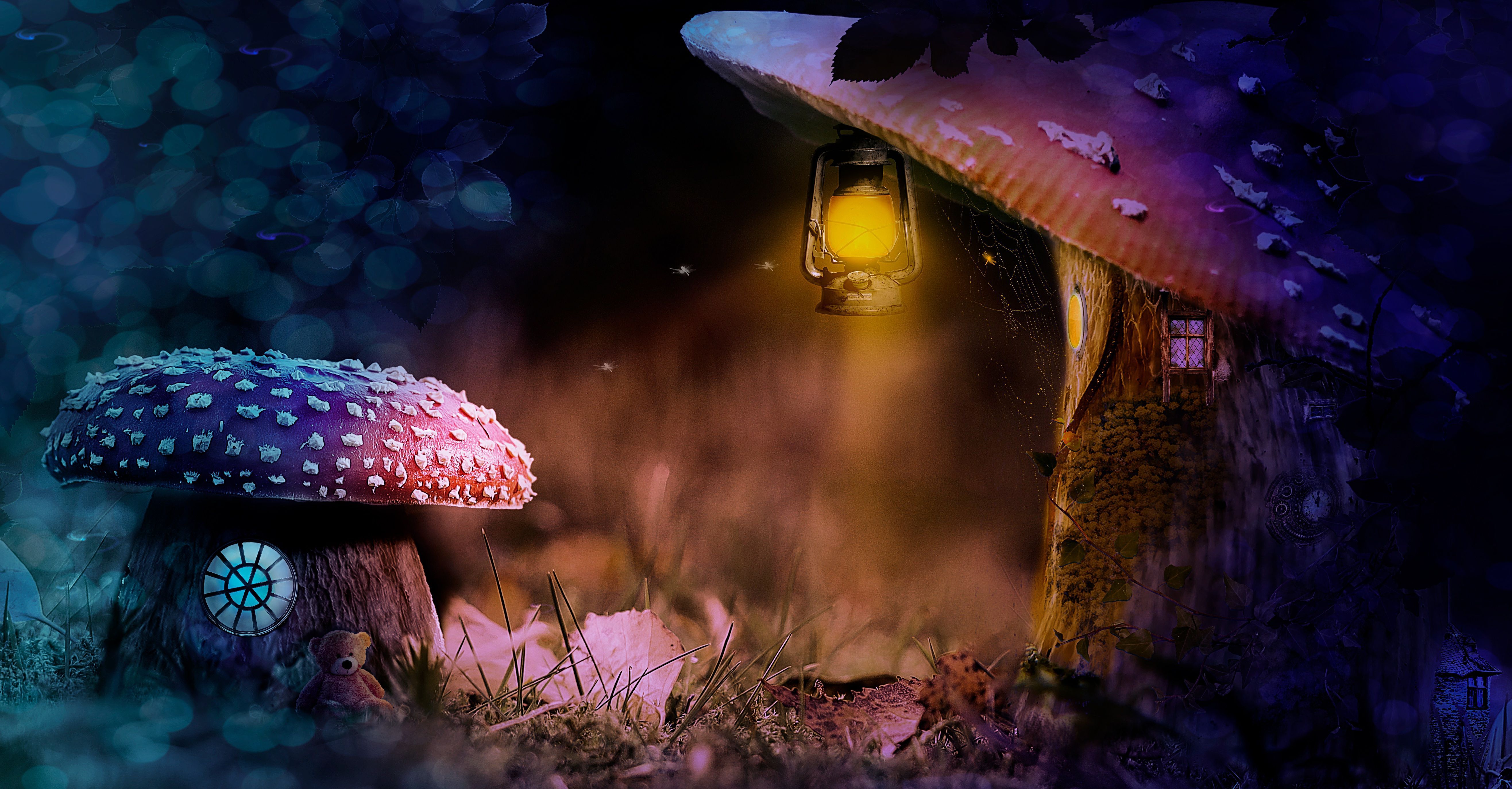 5265x2746 Mushroom Wallpaper and Background