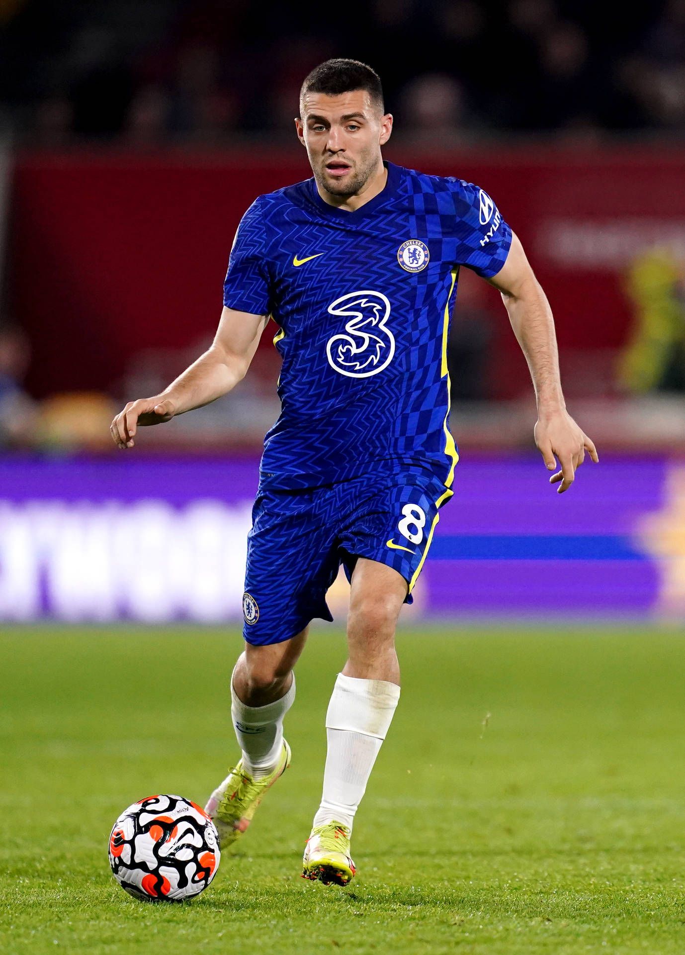 1378x1920 Download Mateo Kovacic Chelsea FC Strike Wallpaper