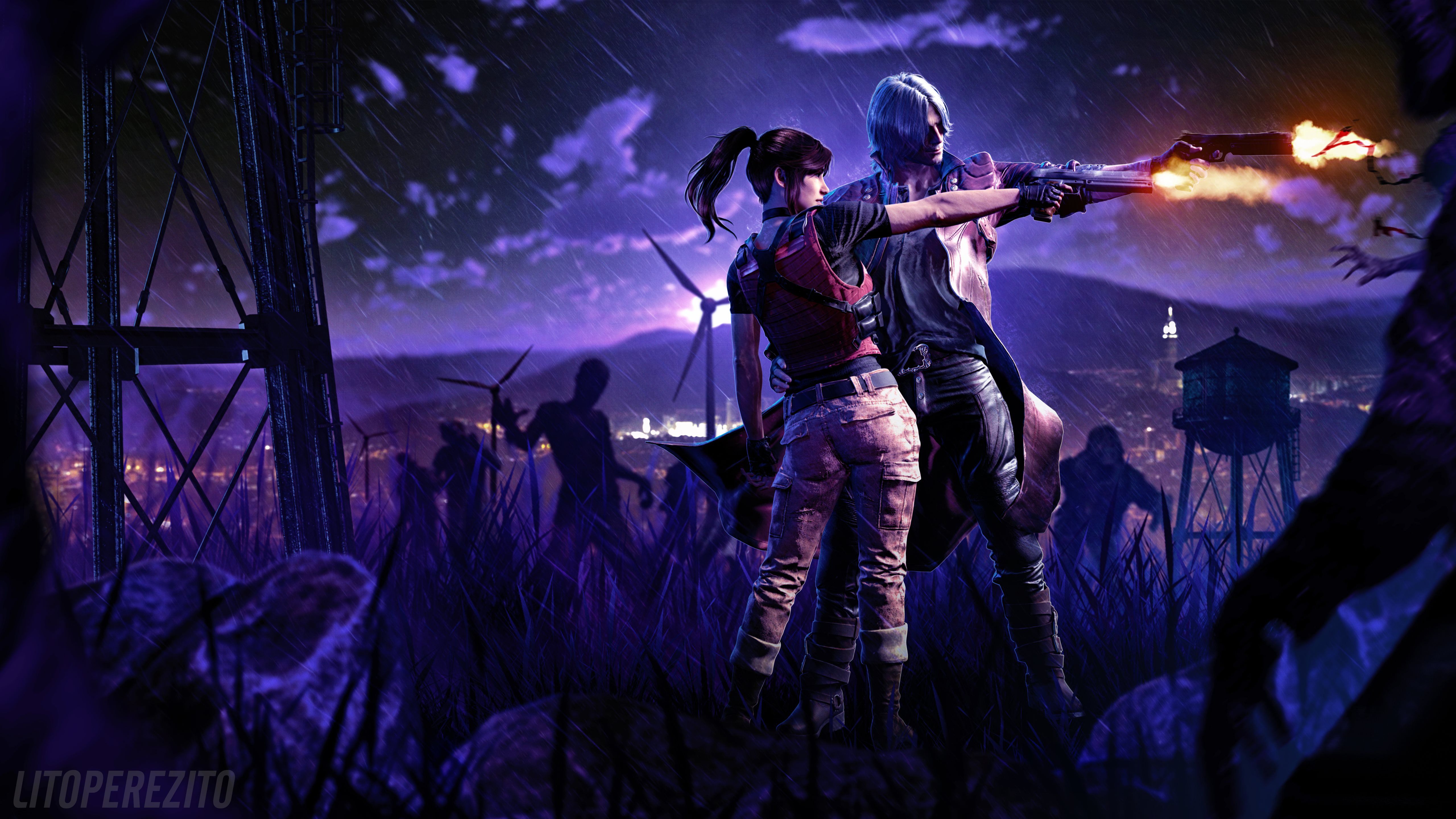 5120x2880 resident evil devil may cry 5 5k iMac Wallpaper Download