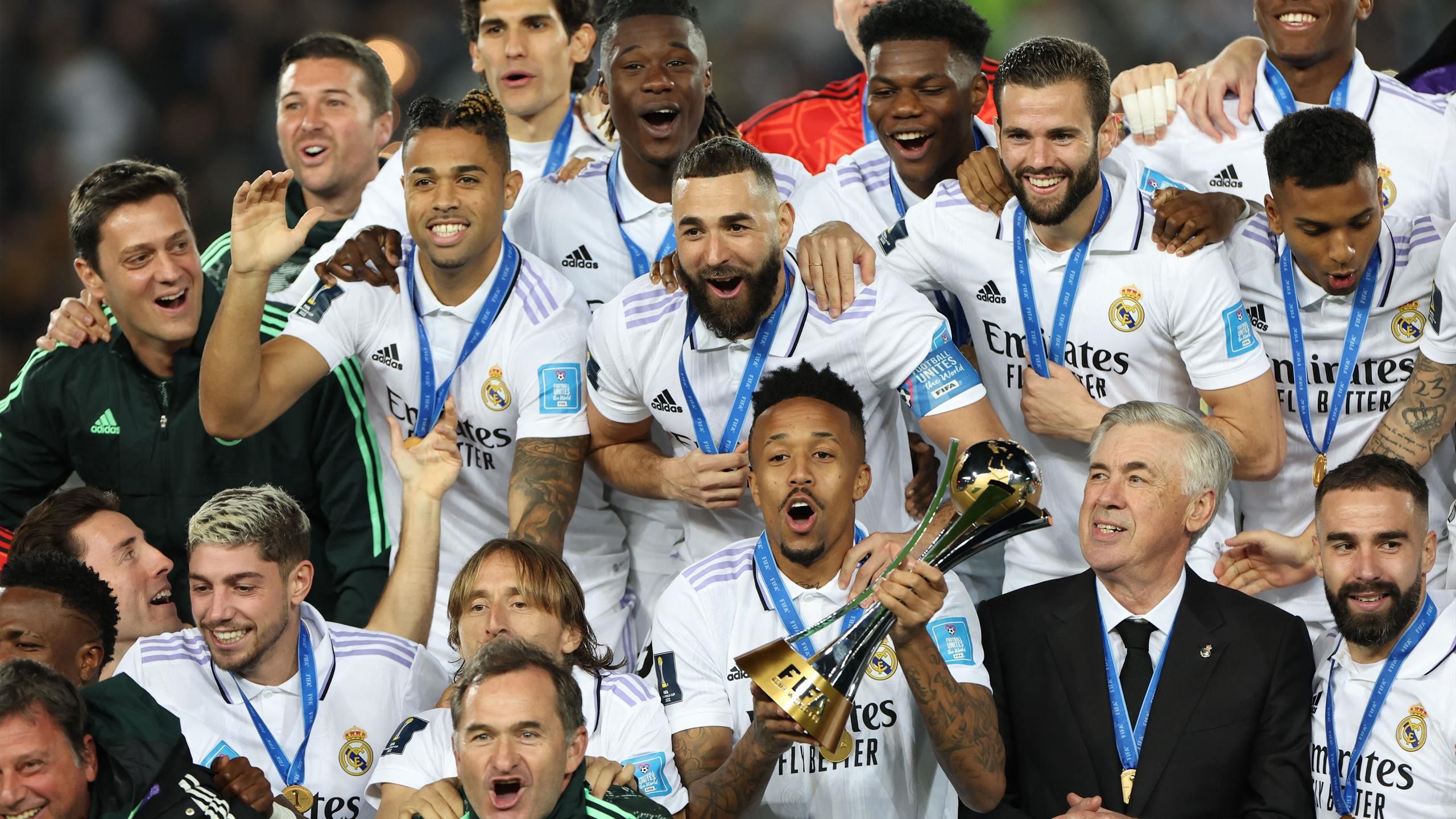 2560x1440 Real Madrid 5 3 Al Hilal: Los Blancos Score Five In Eight Goal Thriller To Win Club World Cup