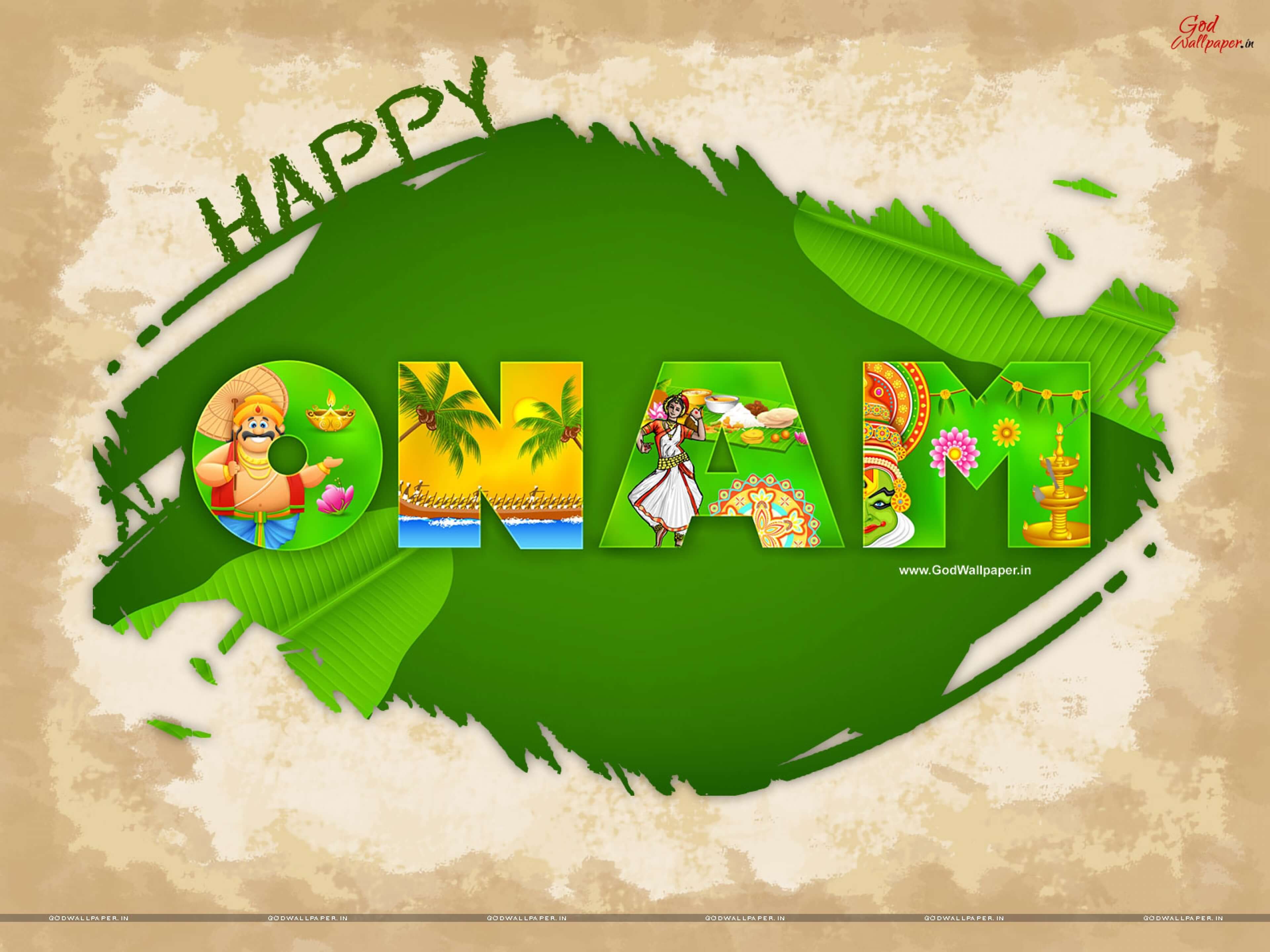 3840x2880 Onam Wallpaper