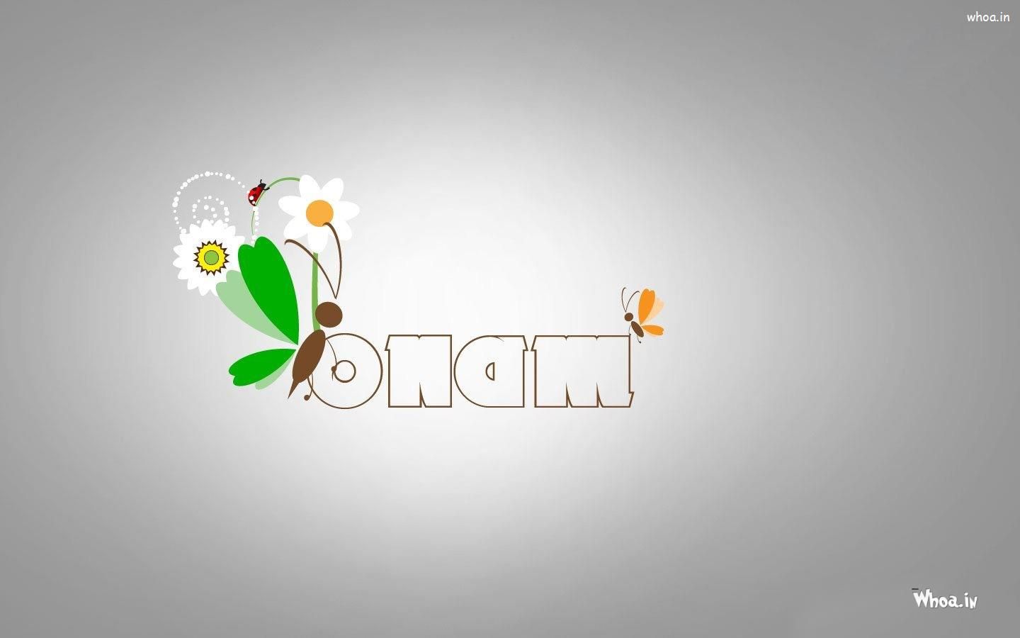 1440x900 Happy Onam Greetings HD Wallpaper