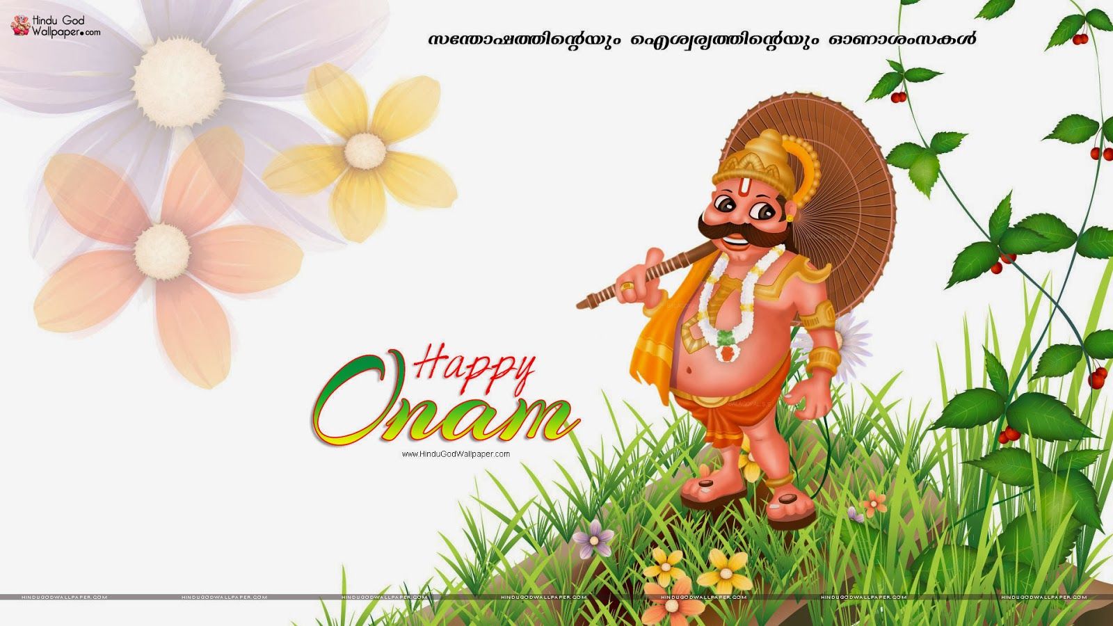 1600x900 Free download HAPPY ONAM Hindu God Wallpaper Download [1600x900] for your Desktop, Mobile & Tablet. Explore Happy Saturday Wallpaper. Saturday Night Fever Wallpaper, Happy Holiday Wallpaper, Happy Anniversary Wallpaper