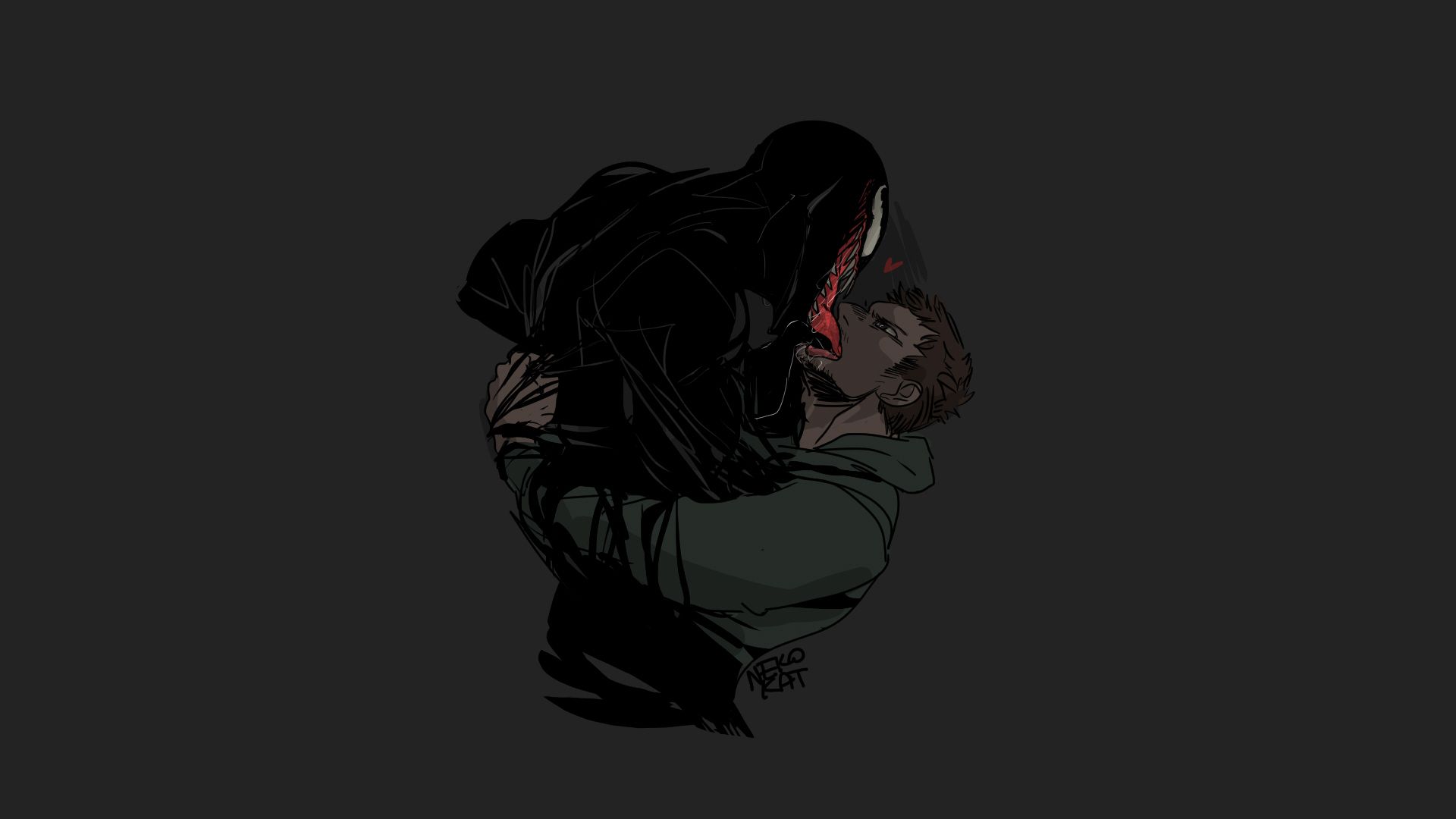 1920x1080 HD desktop wallpaper: Venom, Comics, Eddie Brock download free picture