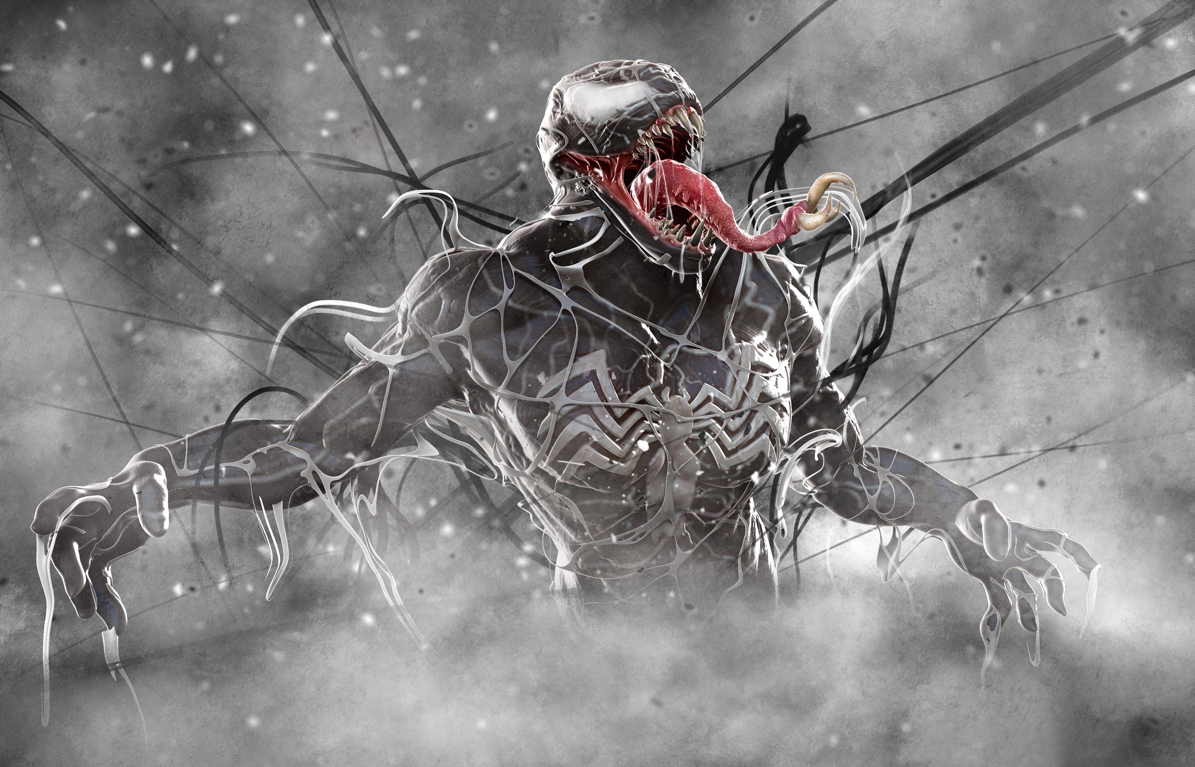 3924x2520 4K, venom marvel comics Eddie Brock, Monsters, Heroes comics Gallery HD Wallpaper