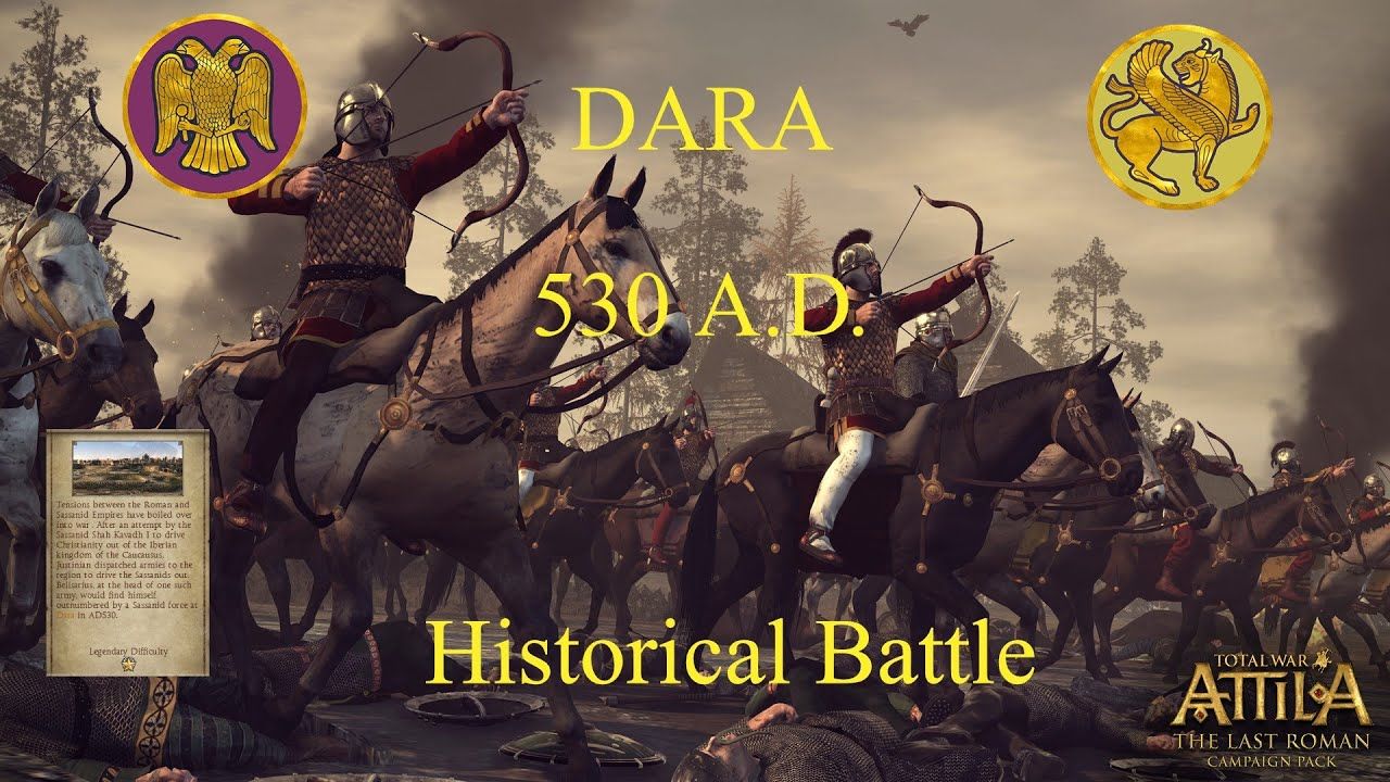 1280x720 Total War: Attila Battle of DARA A.D