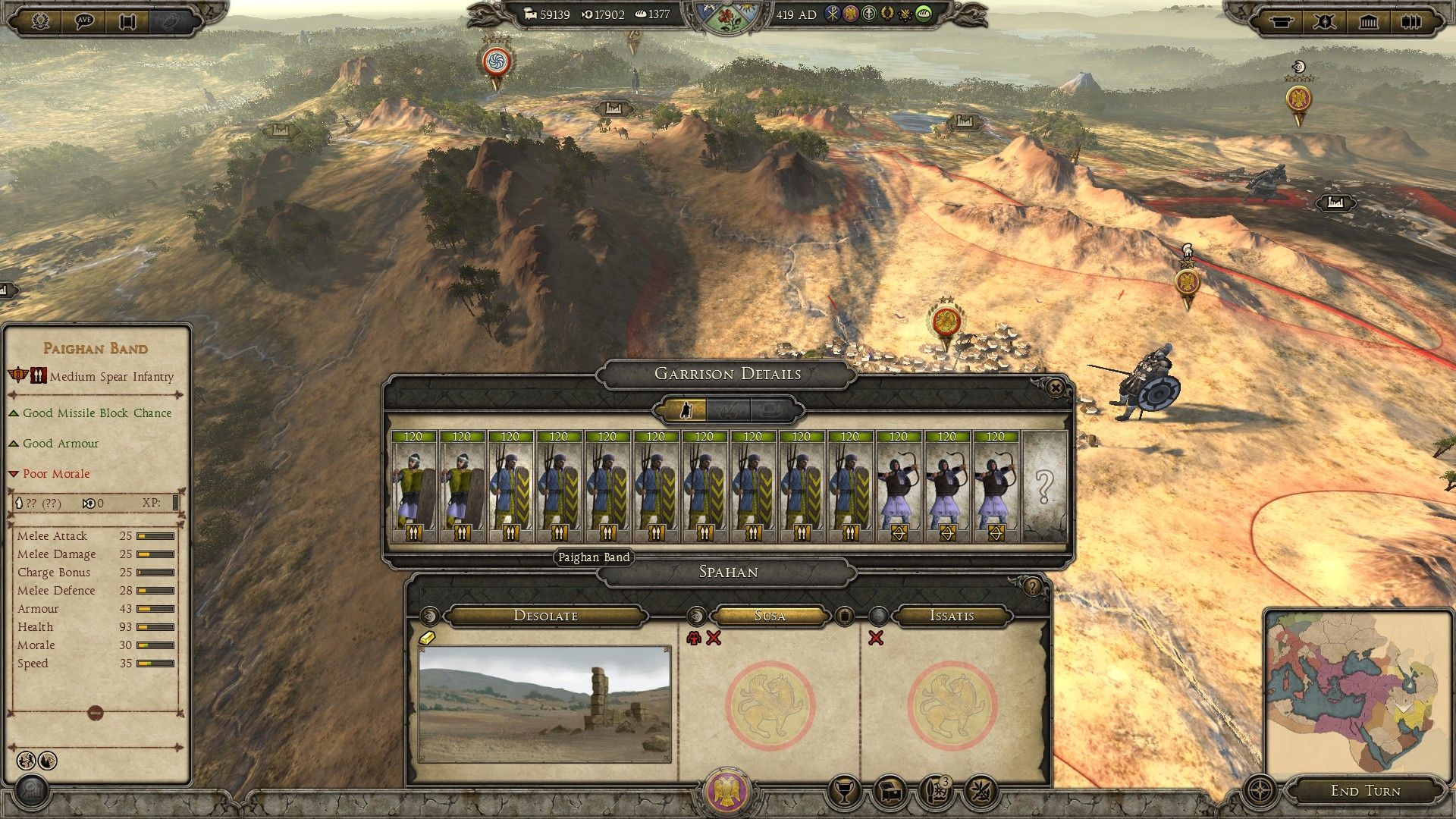 1920x1080 Sassanid garrison size?
