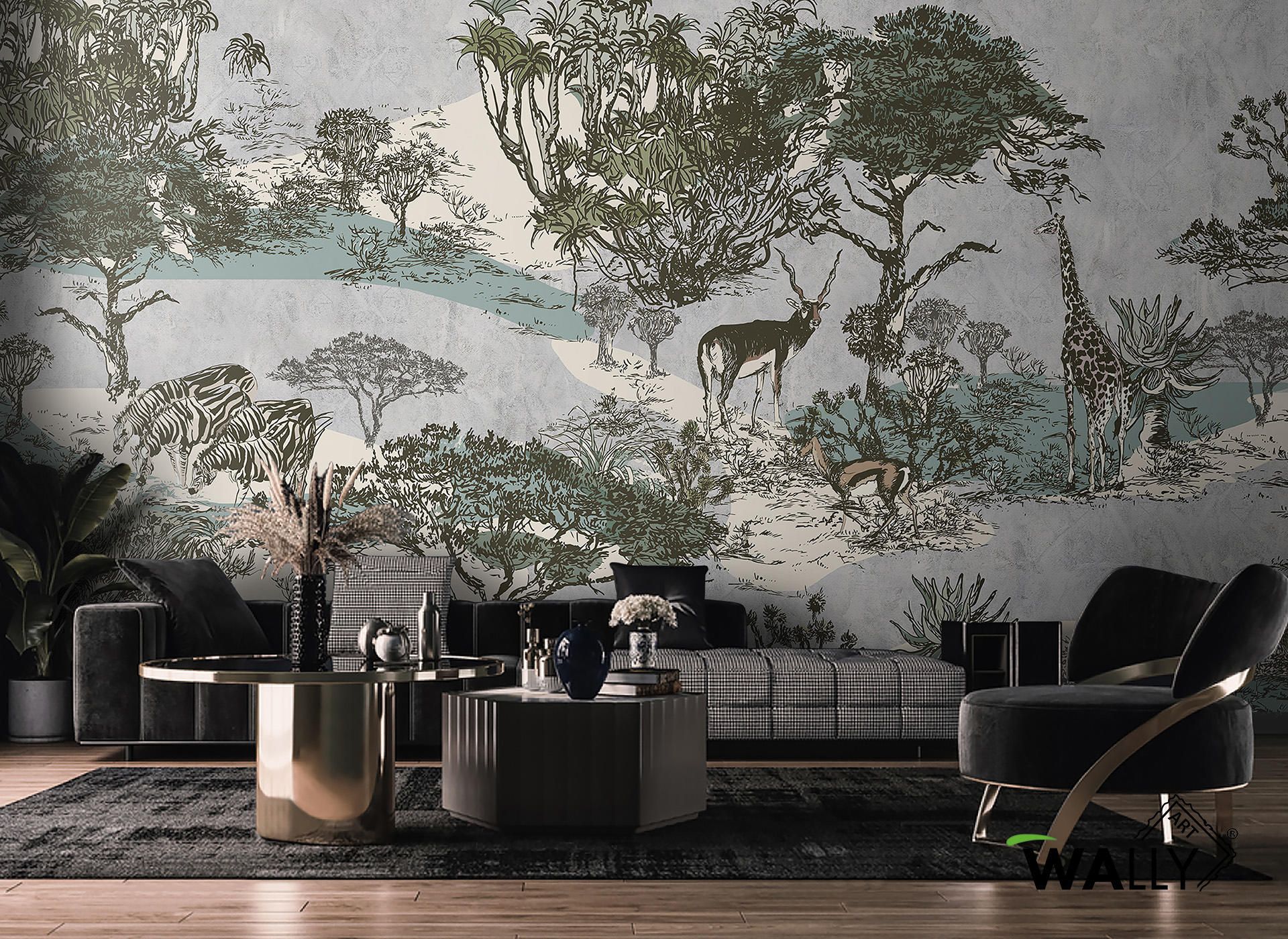 1920x1400 MASAI MARA coverings / wallpaper from WallyArt