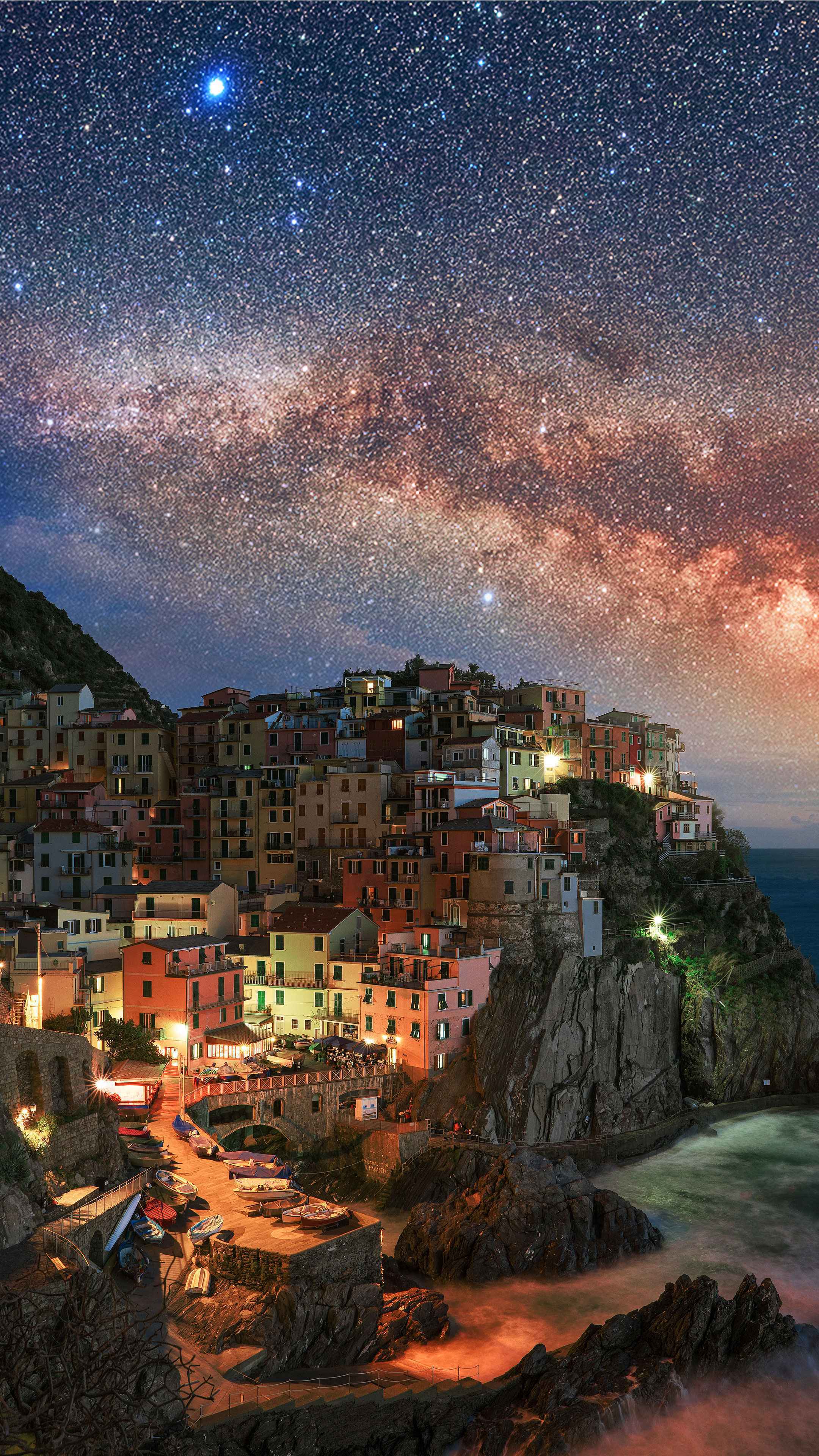 2160x3840 Manarola Italy IPhone Wallpaper Wallpaper : iPhone Wallpaper