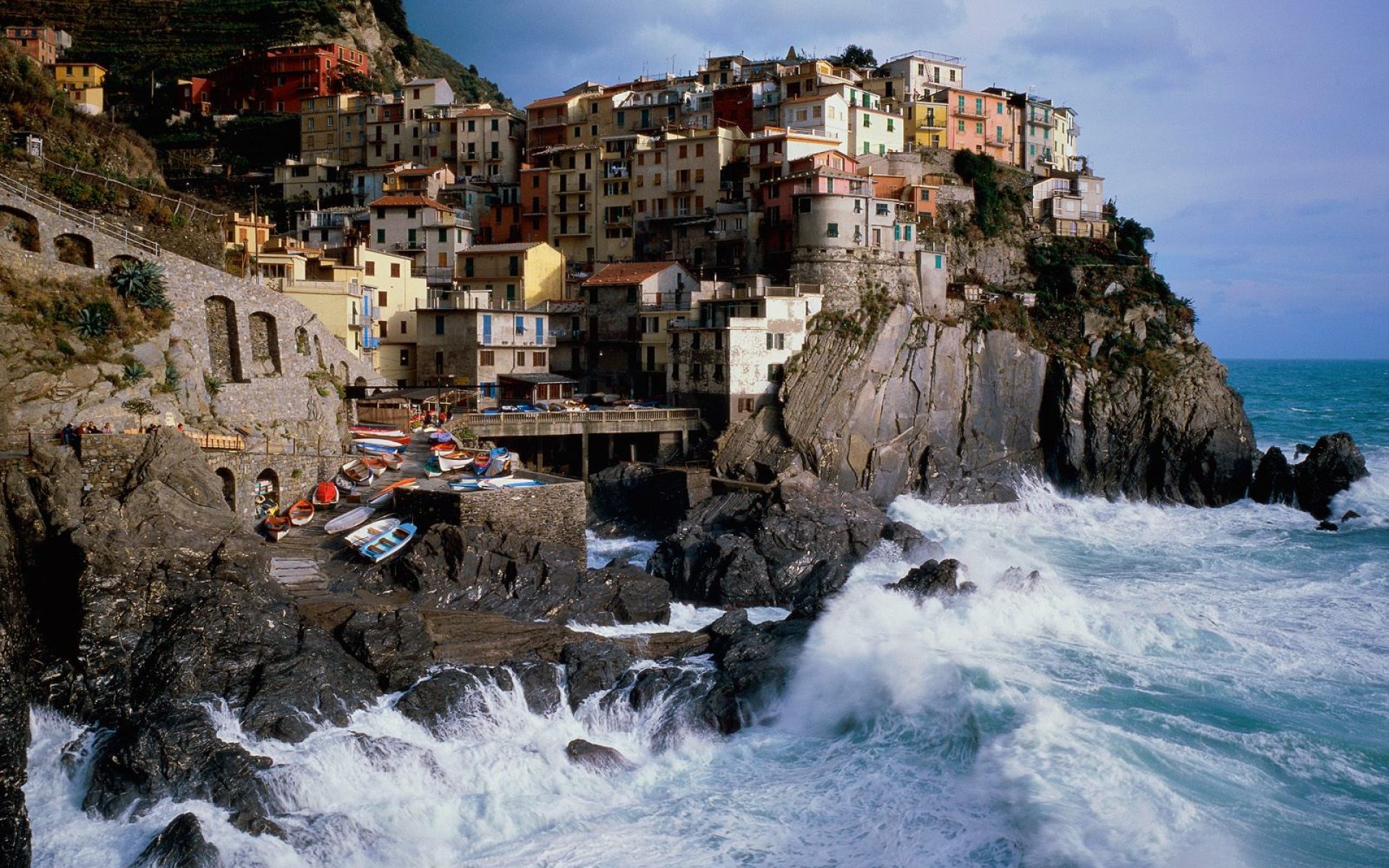 1920x1200 Wallpaper 4k Manarola Italy Wallpaper