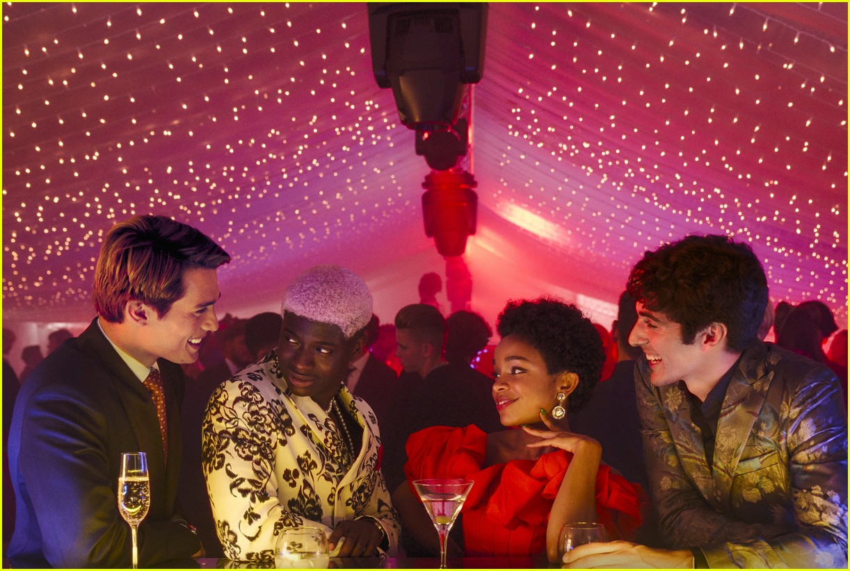 1222x822 First Photo from 'Red, White & Royal Blue' Movie Are Making Us Even More Excited for August 11: Photo 4944126. Akshay Khanna, Aneesh Sheth, Clifton Collins Jr, Ellie Bamber, Juan Castano