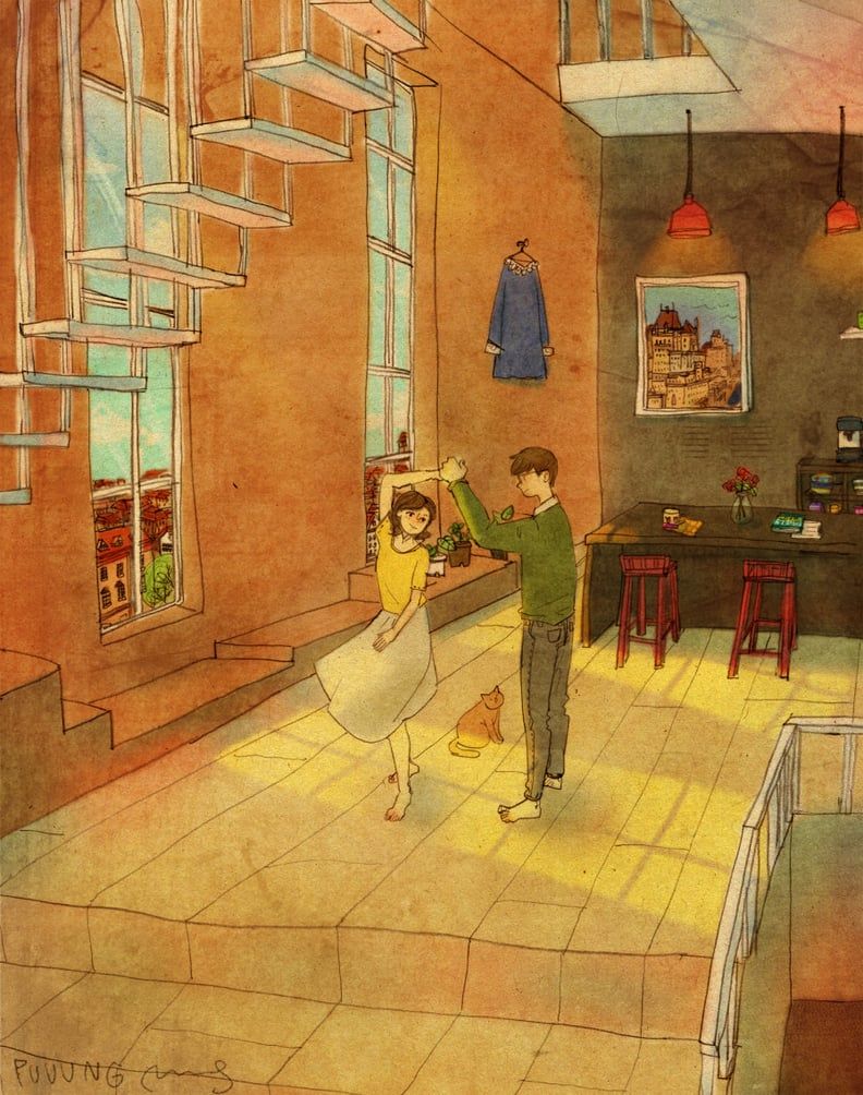 792x1004 Korean Artist Puuung's Relationship Art. Love & Sex