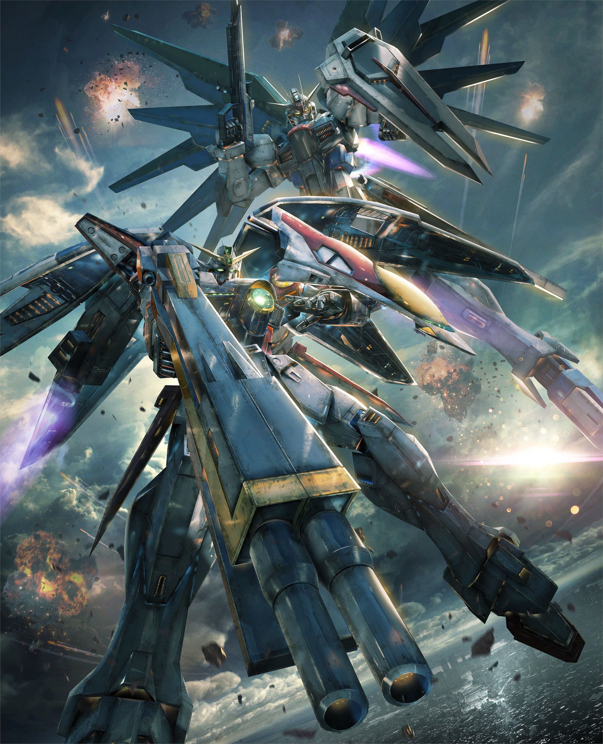 2000x2467 Gundam Wing Zero Custom Wallpaper