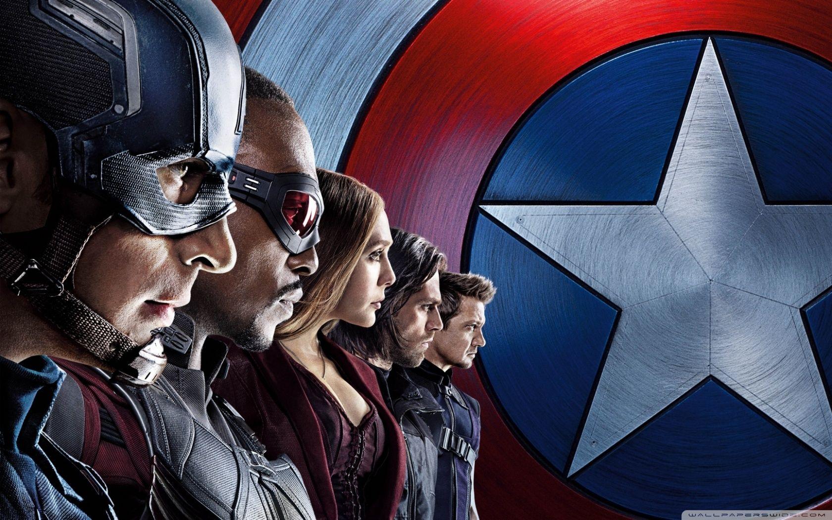 1680x1050 Captain America Civil War Team ❤ 4K HD Desktop Wallpaper for 4K