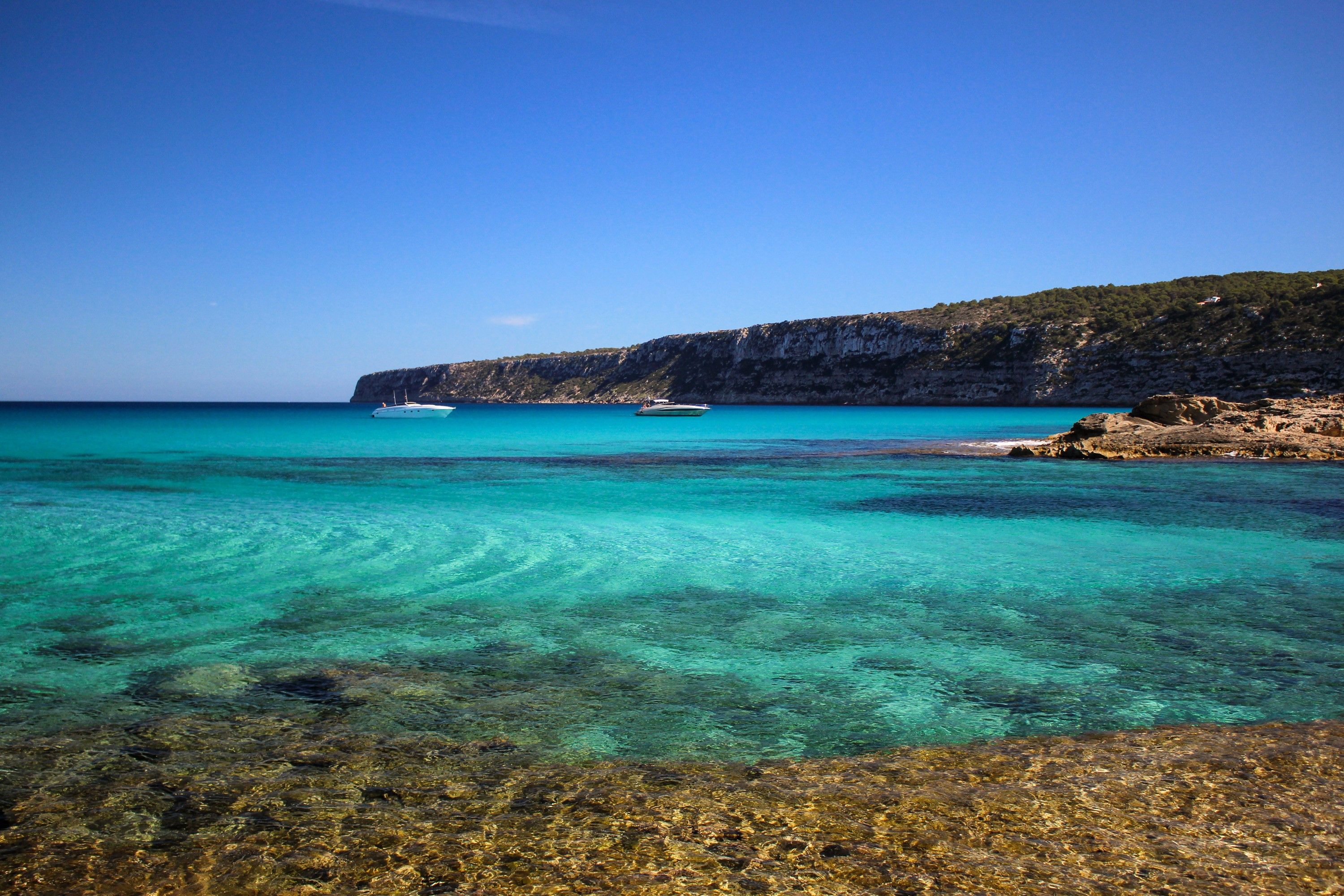 3000x2000 Formentera Pityusic Islands, Spain, Coast, Sea Gallery HD Wallpaper