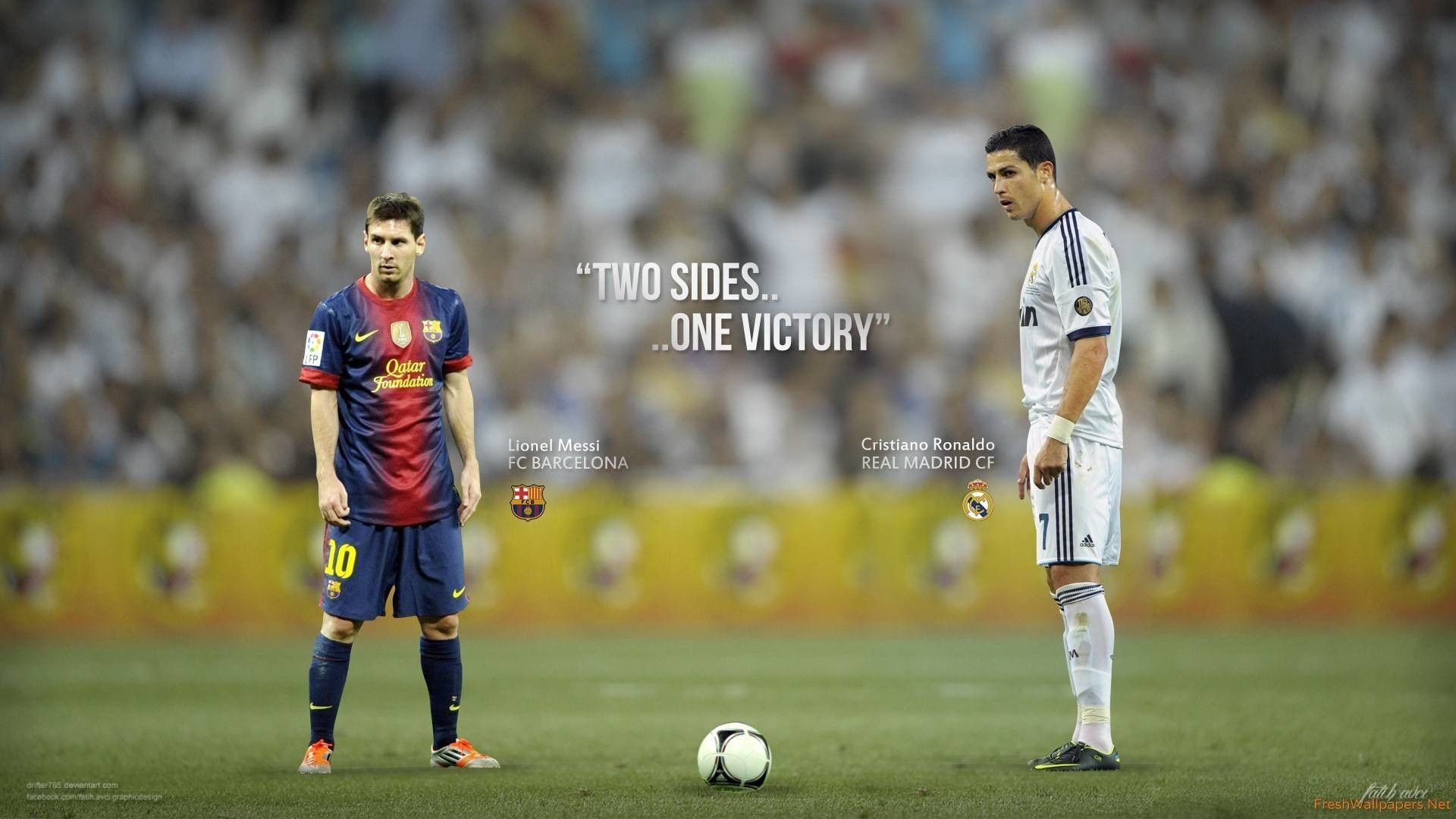 1920x1080 Ronaldo And Messi Wallpaper
