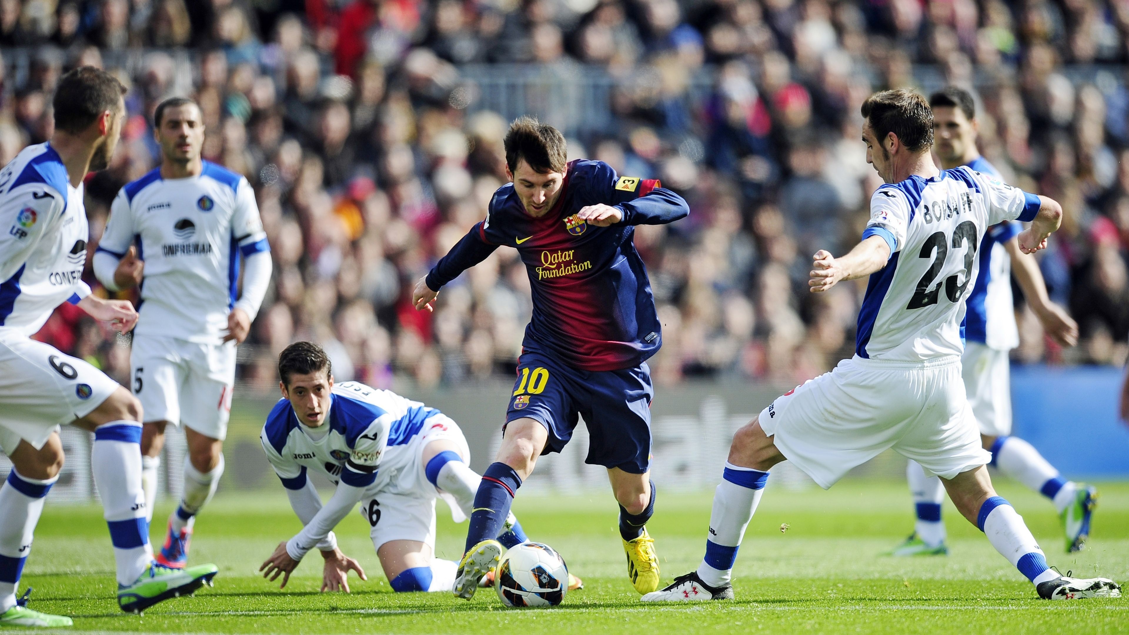 3840x2160 Desktop Lionel Messi Kick Football HD Player Free Background Mobile Download Wallpaper Photo
