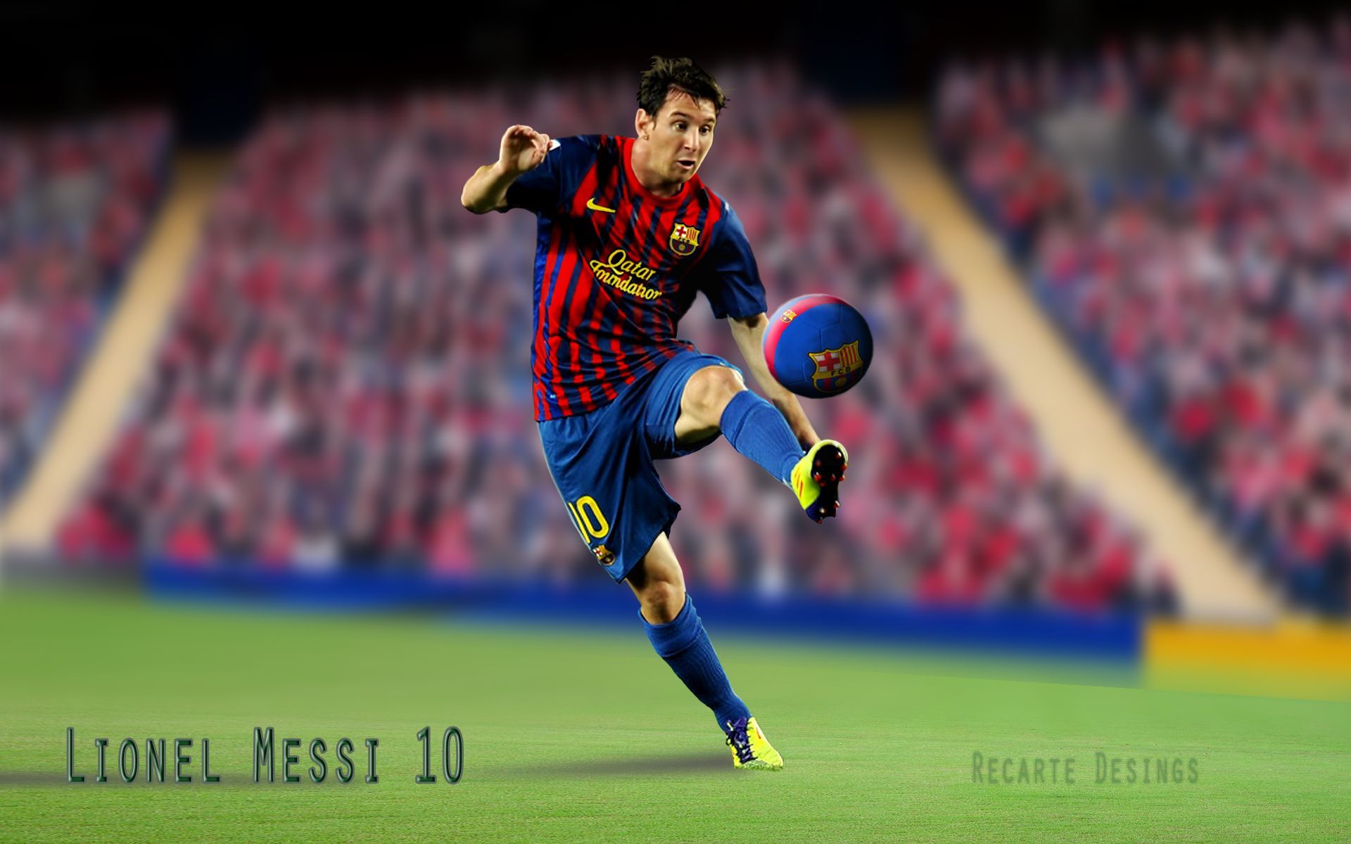 1920x1200 HD desktop wallpaper: Sports, Fc Barcelona, Lionel Messi download free picture