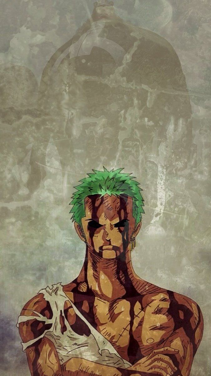 674x1200 Zoro Nothing Happened Wallpaper