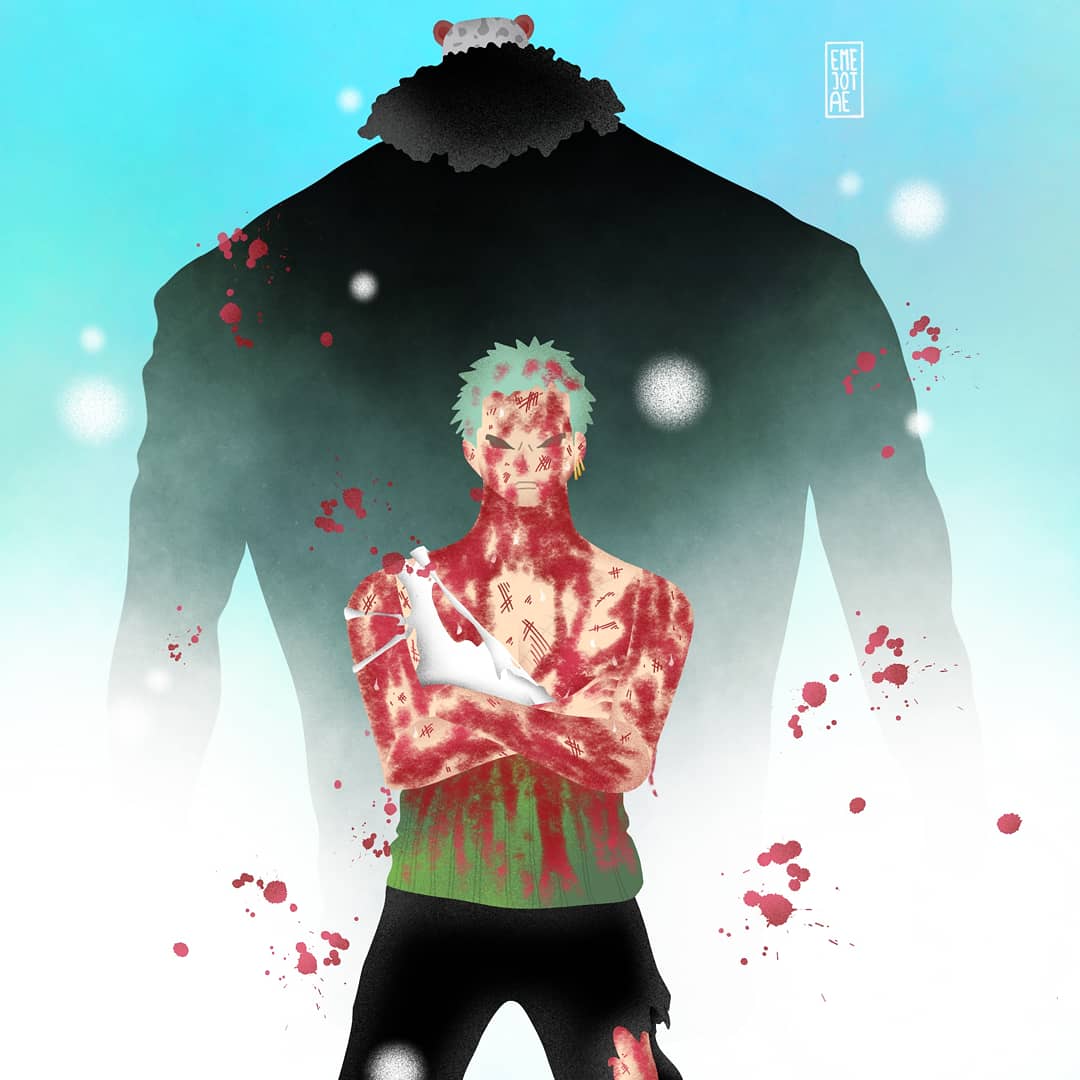 1080x1080 Zoro's sacrifice. Nothing happened [OC]