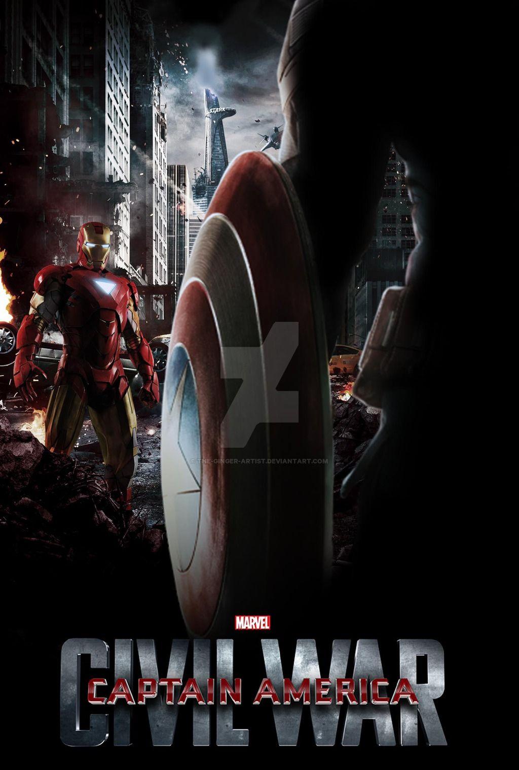1024x1517 Captain America Civil War Poster 2016 Wallpaper, HD Captain