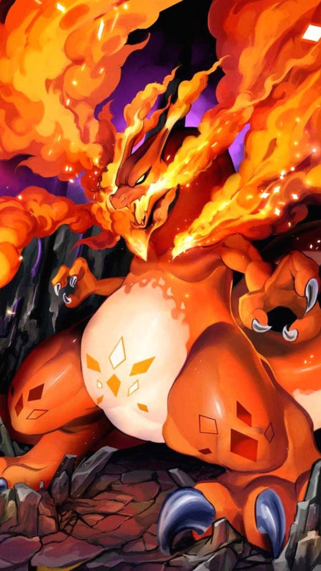 1080x1920 Background Charizard Wallpaper Discover more Charizard, Cute, Japan, Lizardon, Pokemon wallpaper. ht. Pokemon rayquaza, Pokemon charizard, Cool pokemon wallpaper