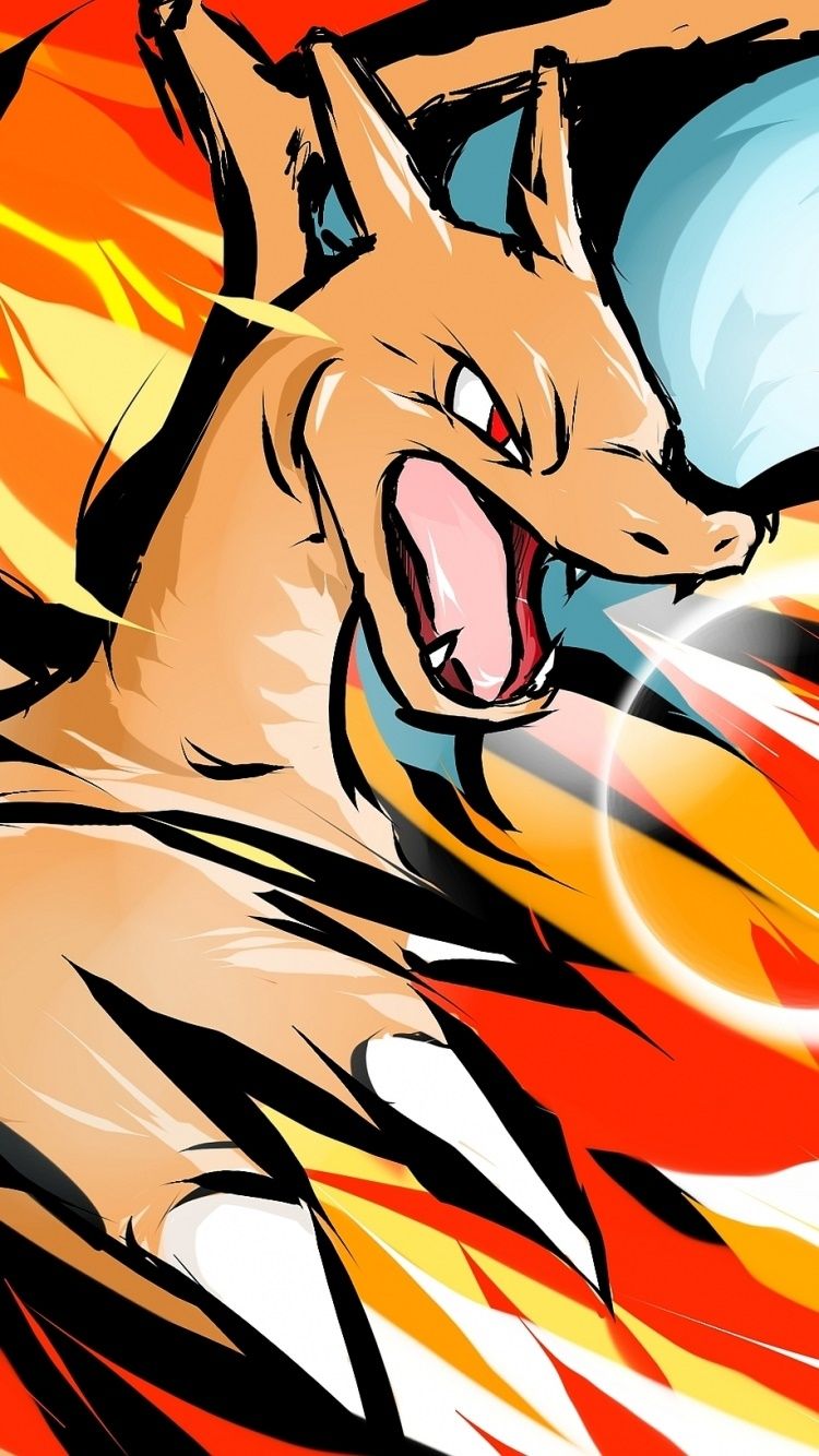 750x1334 Wallpaper / Video Game Pokémon Phone Wallpaper, Charizard (Pokémon), 750x1334 free download