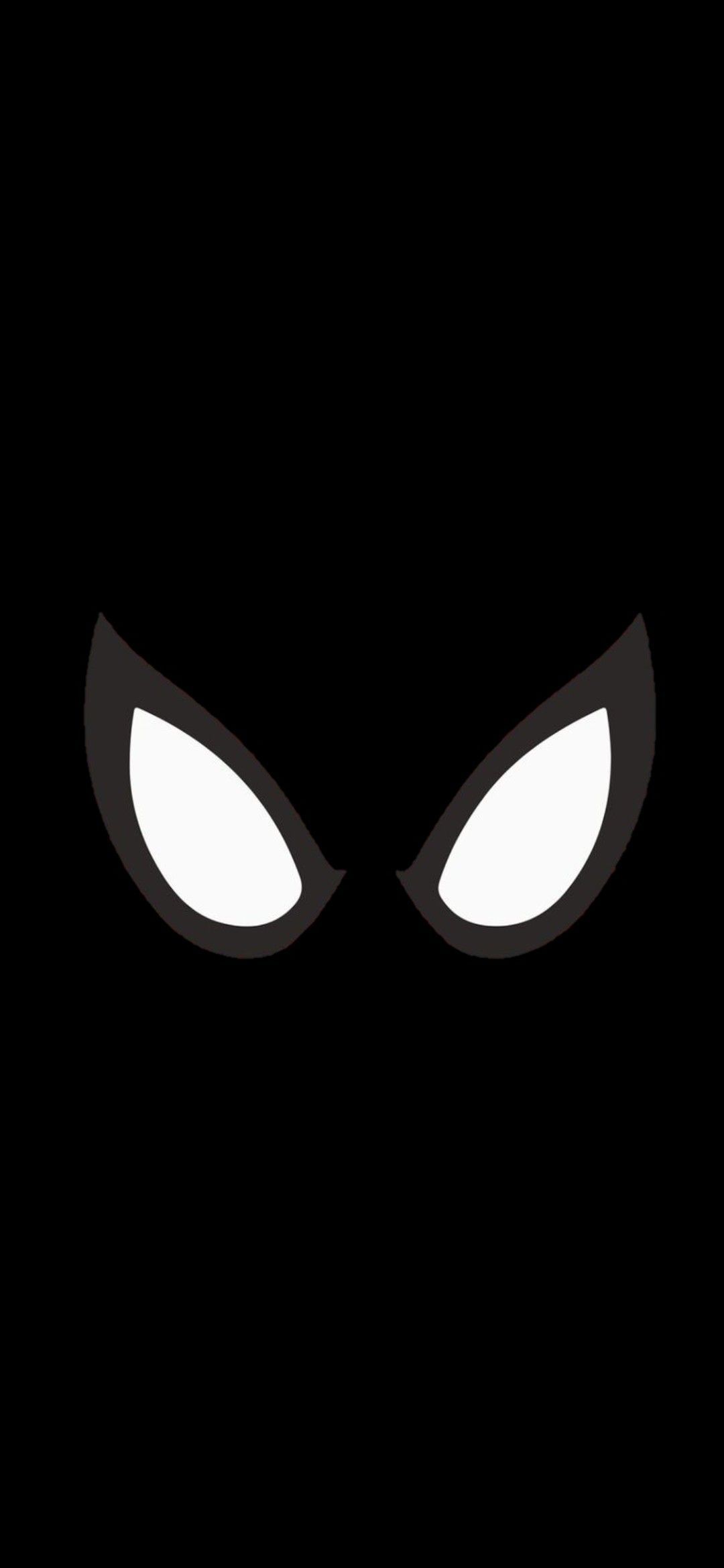 1080x2340 Spiderman eyes minimal wallpaper. Eyes wallpaper, Symbiote spiderman, Gray aesthetic