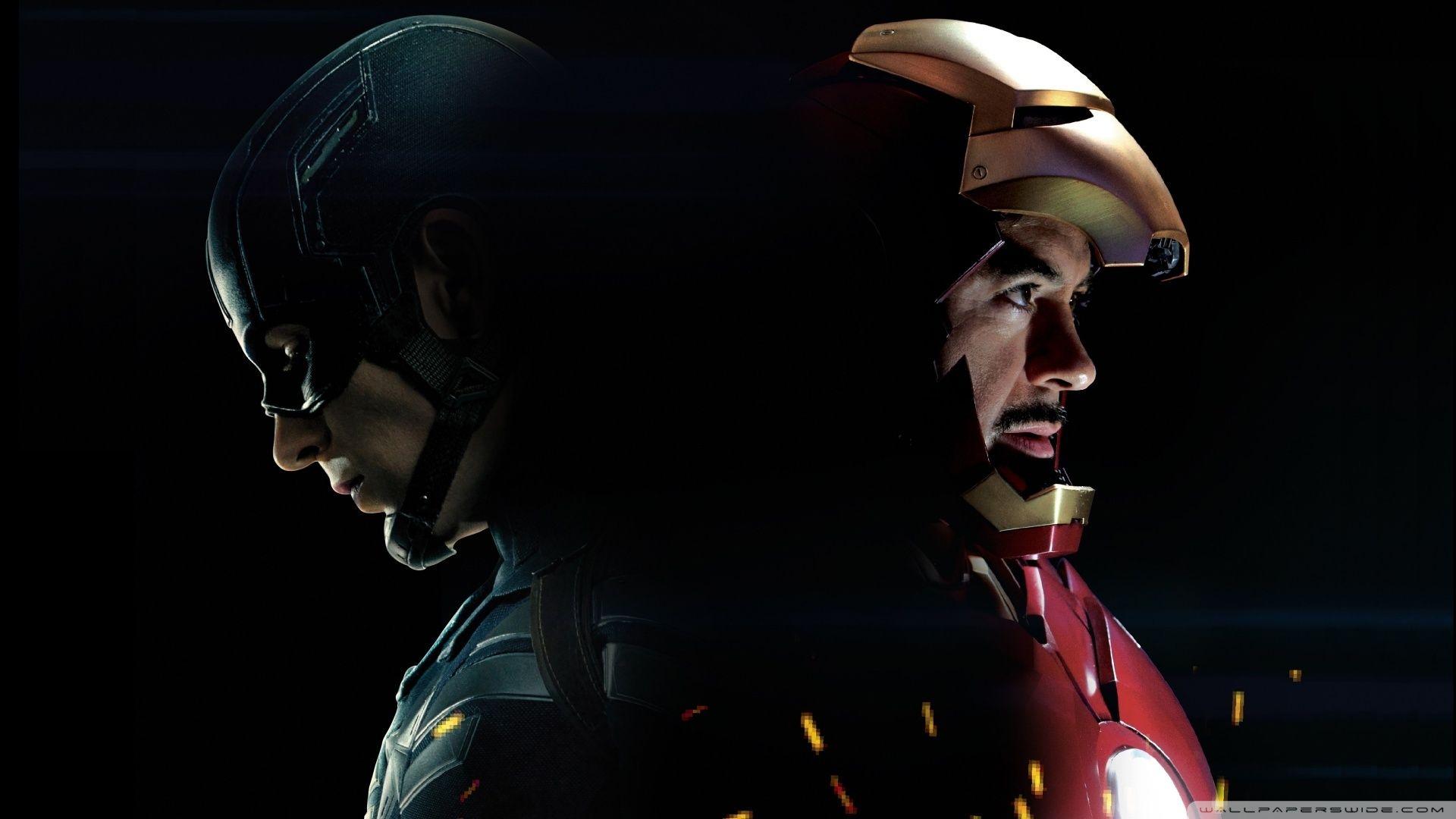 1920x1080 Captain America 3 Civil War Iron Man ❤ 4K HD Desktop Wallpaper