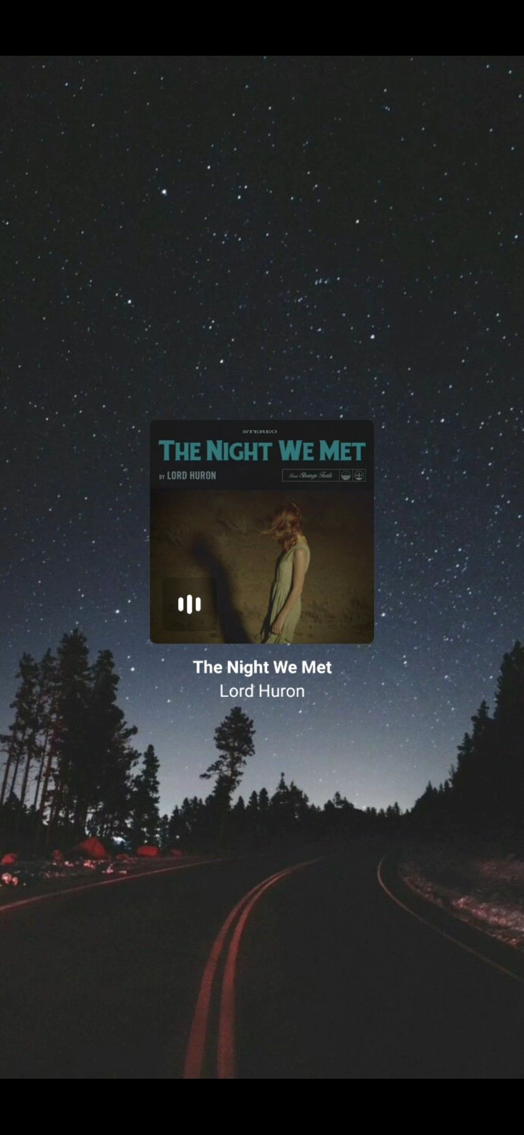 1080x2340 The night we met. Lord huron, Huron, Lord