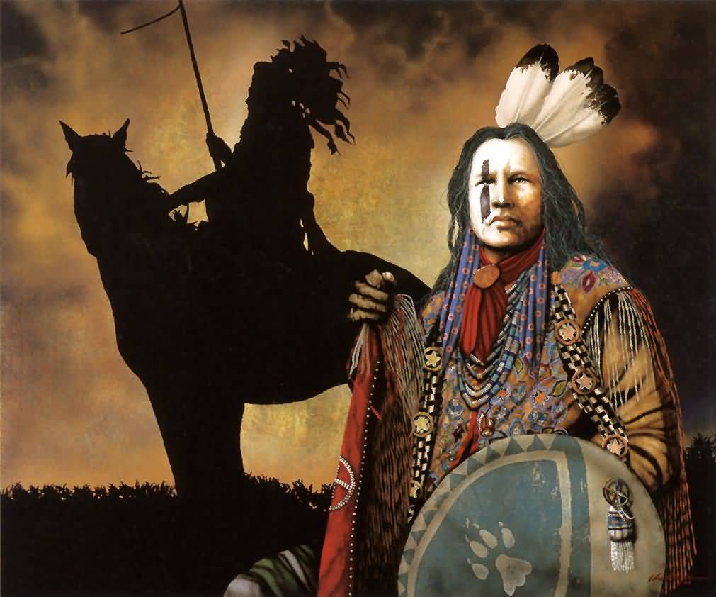 1011x842 Ghost Dance Revelations Challenger. Native American