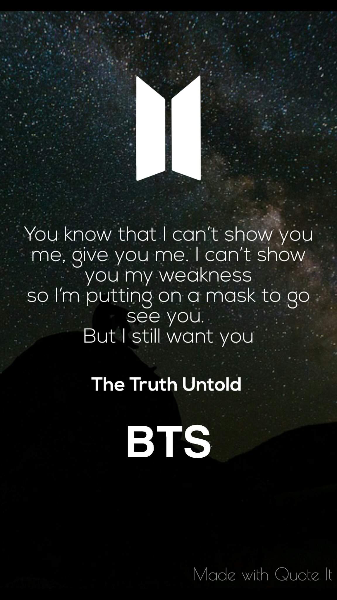 1152x2048 The Truth Untold' Wallpaper (Originally made by me, so please don't take ownership, thank you :)). ARMY's Amino