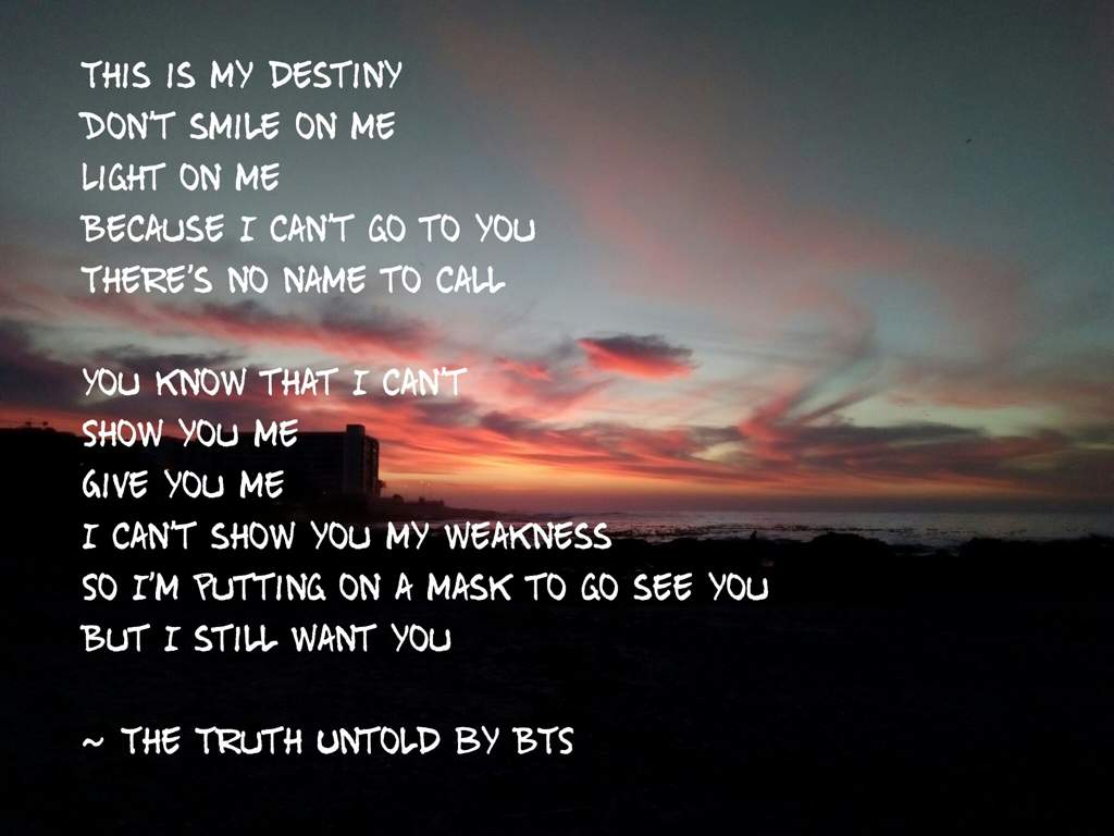 1024x768 The Truth Untold Lyric Wallpaper. ARMY's Amino
