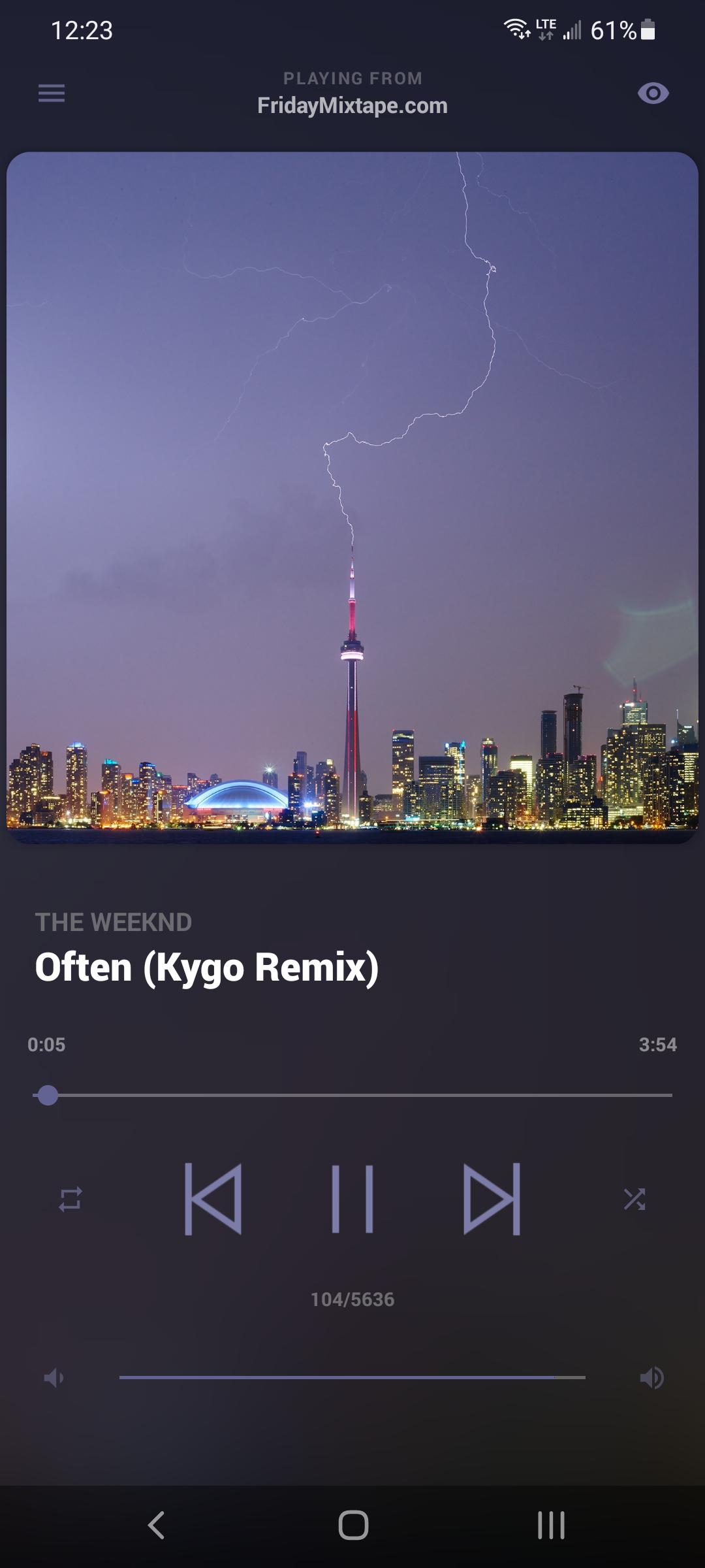1080x2400 Dark theme with gradient colors and background blur. Thoughts?