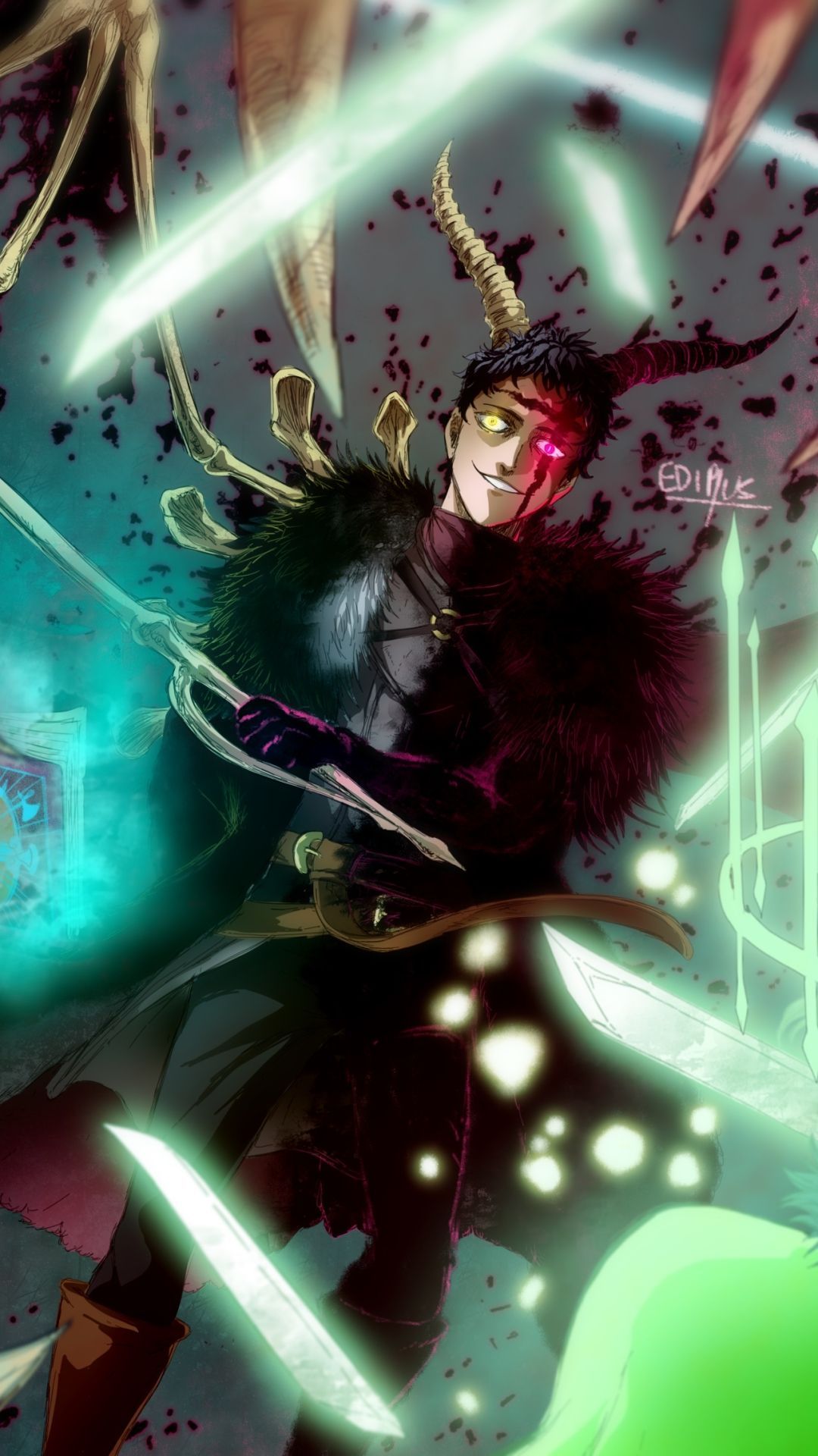 1080x1920 Download Zenon (Black Clover) wallpaper for mobile phone, free Zenon (Black Clover) HD picture