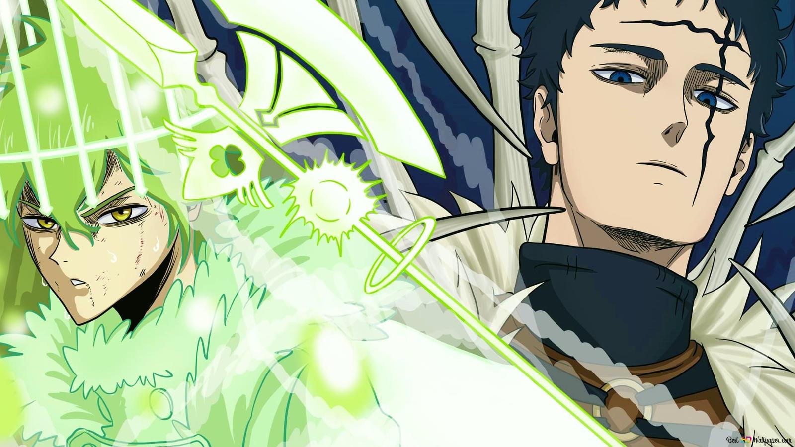 1600x900 Black Clover vs zenon HD wallpaper download
