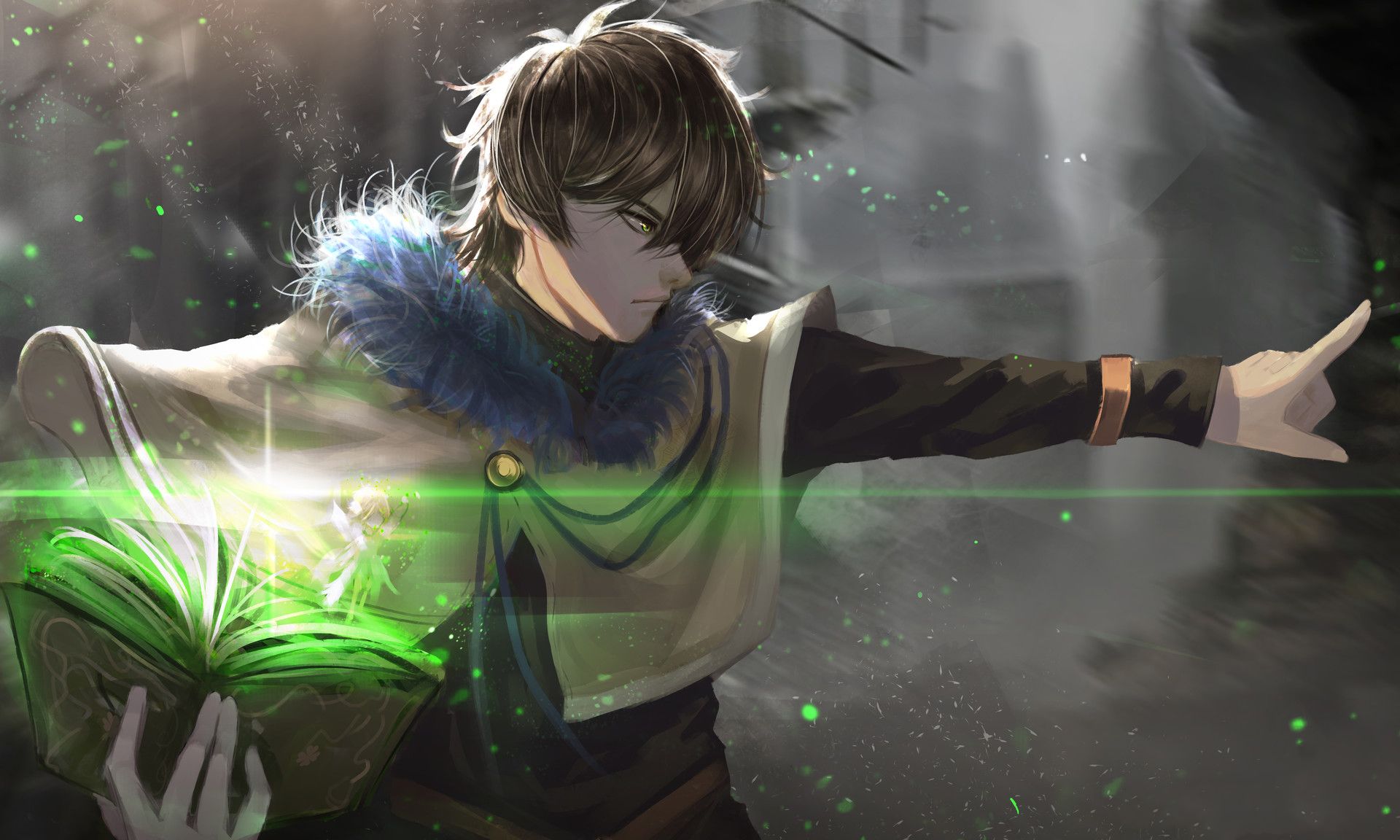 1920x1152 1920x1152 Yuno (Black Clover) Gallery HD Wallpaper
