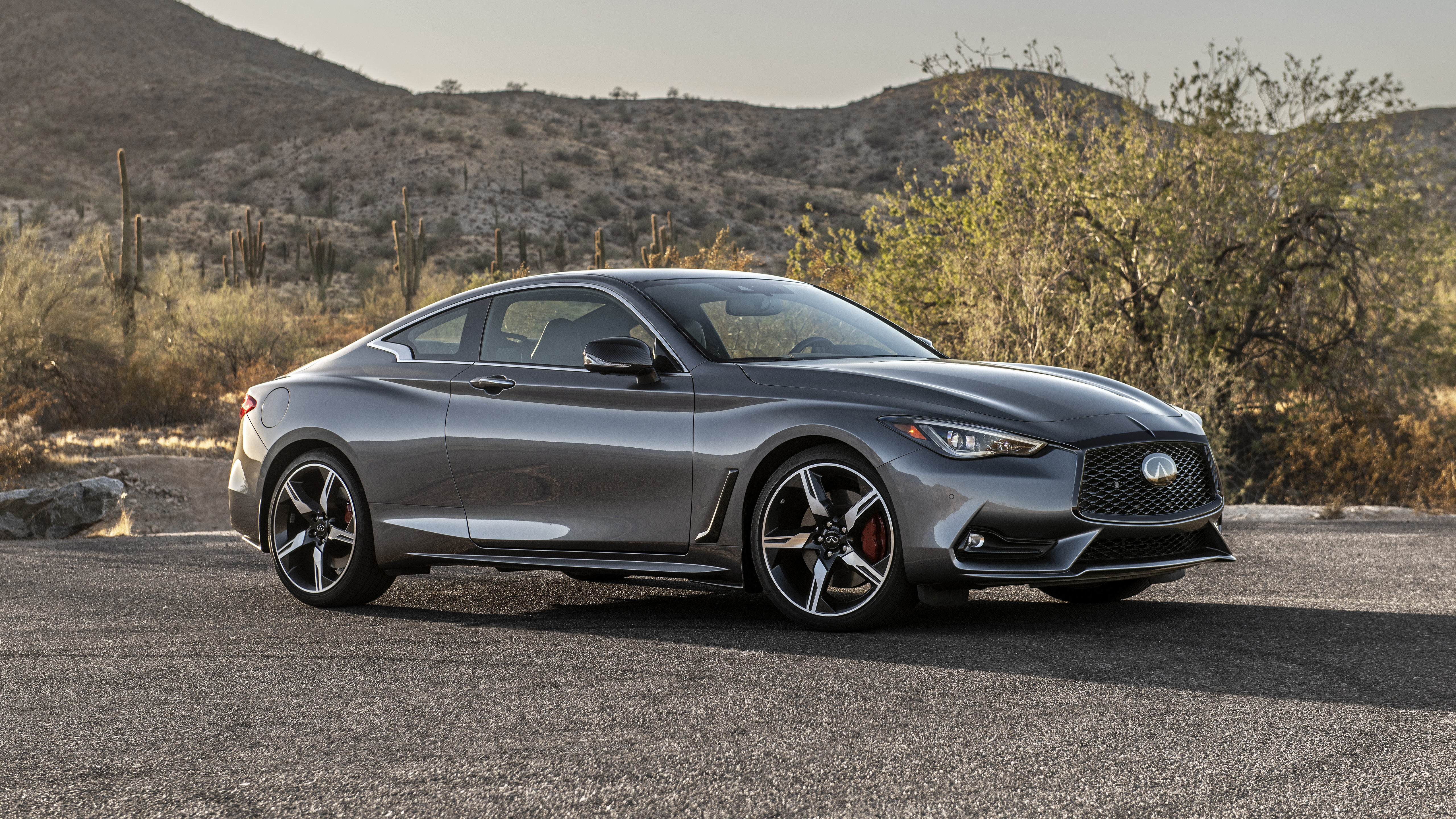 5120x2880 Infiniti Q60 Red Sport 400 AWD 5K Wallpaper Car Wallpaper