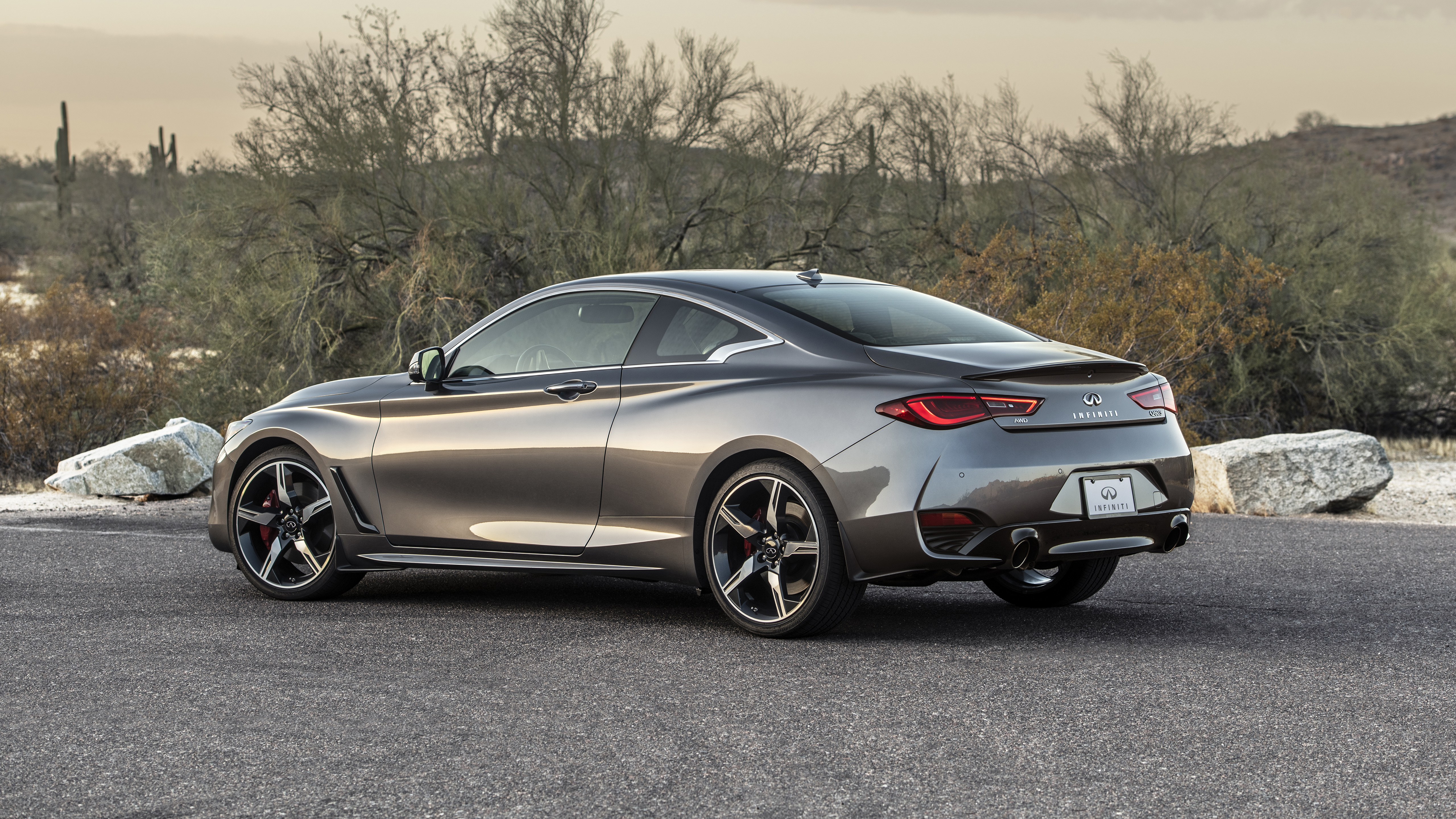 5120x2880 Infiniti Q60 Red Sport 400 AWD 5K 2 Wallpaper Car Wallpaper