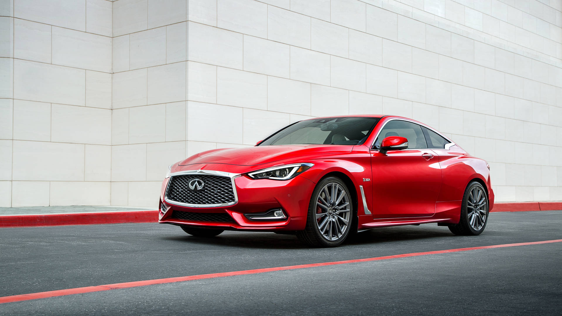 1920x1080 Download Infiniti Q60 On Road Wallpaper