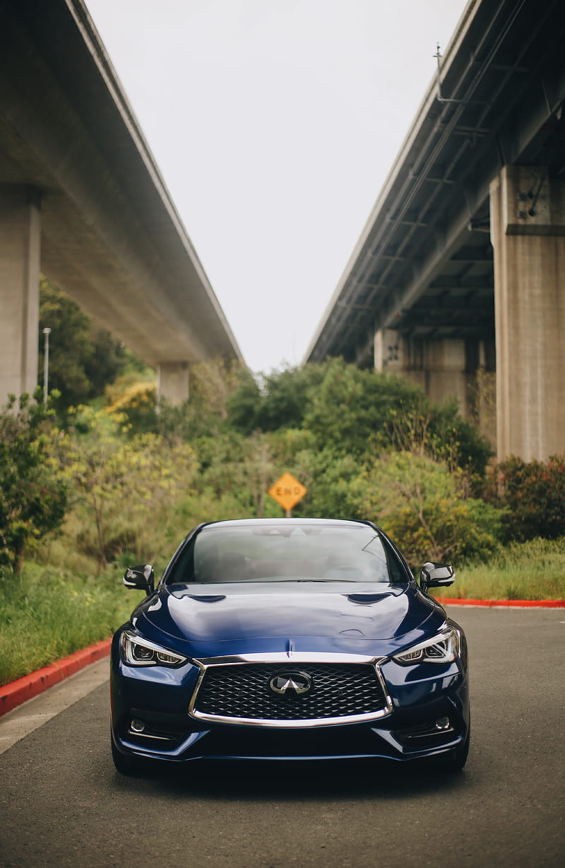 800x1228 Infiniti q infiniti, car, blue, HD phone wallpaper
