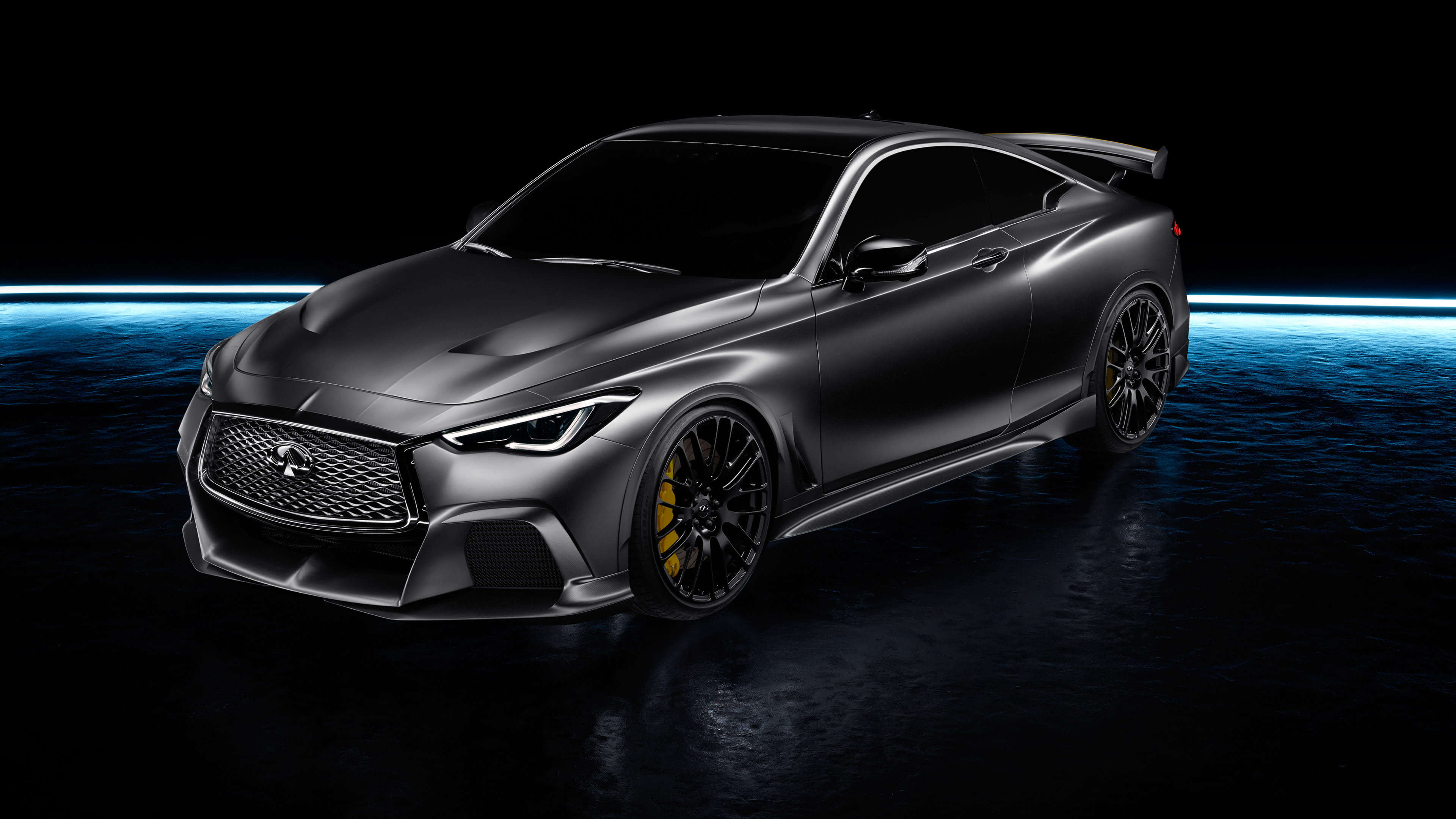 3840x2160 Infiniti Q60 Project Black UHD 4K Wallpaper