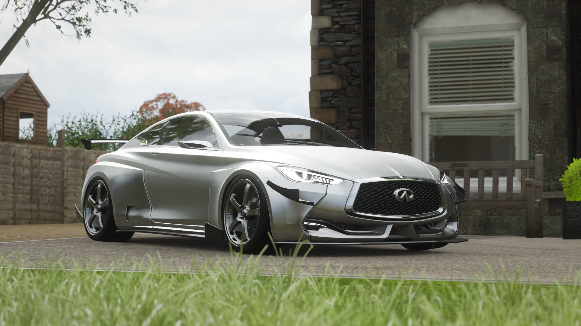 1920x1080 Player1460 Infiniti Q60 with a wide body is pretty