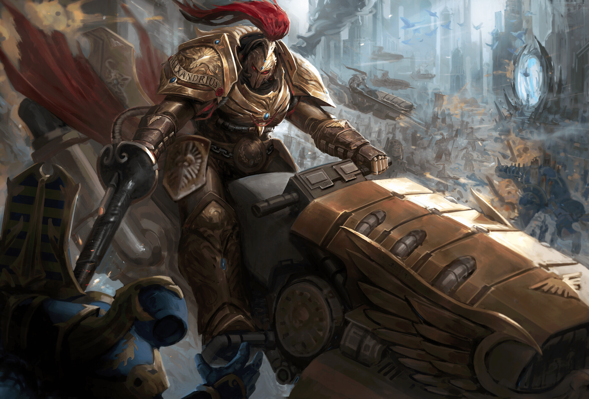 Adeptus Custodes Wallpapers - Top Free Adeptus Custodes Backgrounds ...