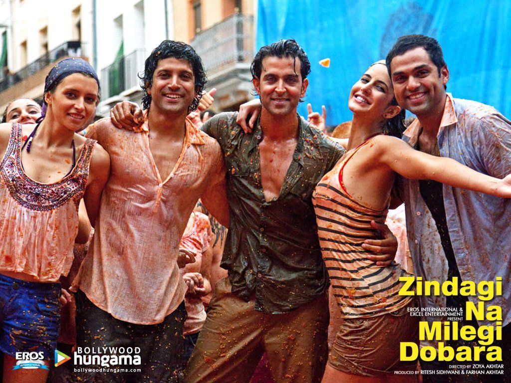 1024x768 Zindagi Na Milegi Dobara 2011 Wallpaper. Zindagi Na Milegi Dobara 2011 HD Image. Photo Ariadna Cabrolfarhan Akhtarhrithik Roshankatrina Kaifabhay Deol