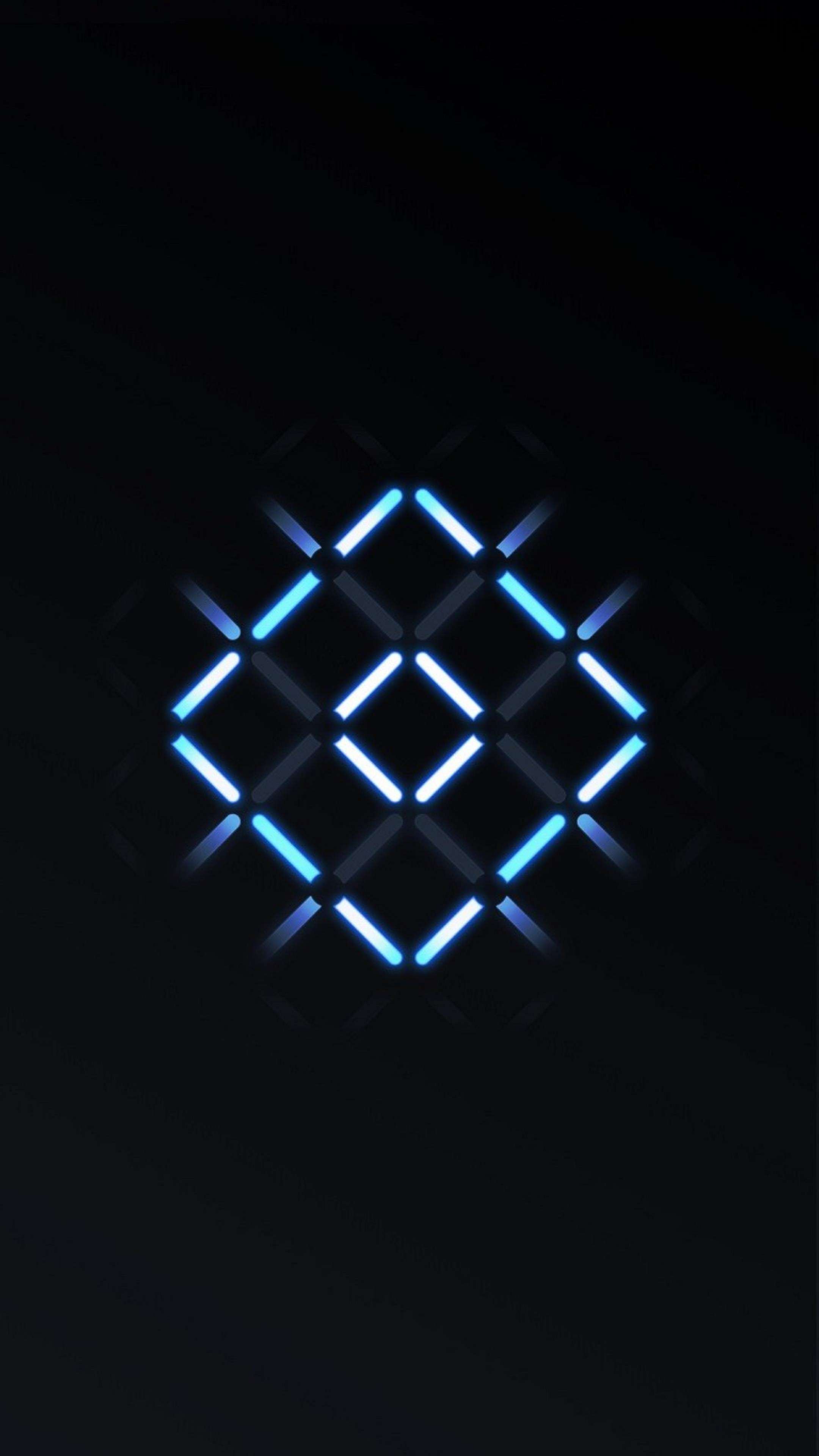 2160x3840 Abstract Light Box Black Amoled 4K Phone Wallpaper